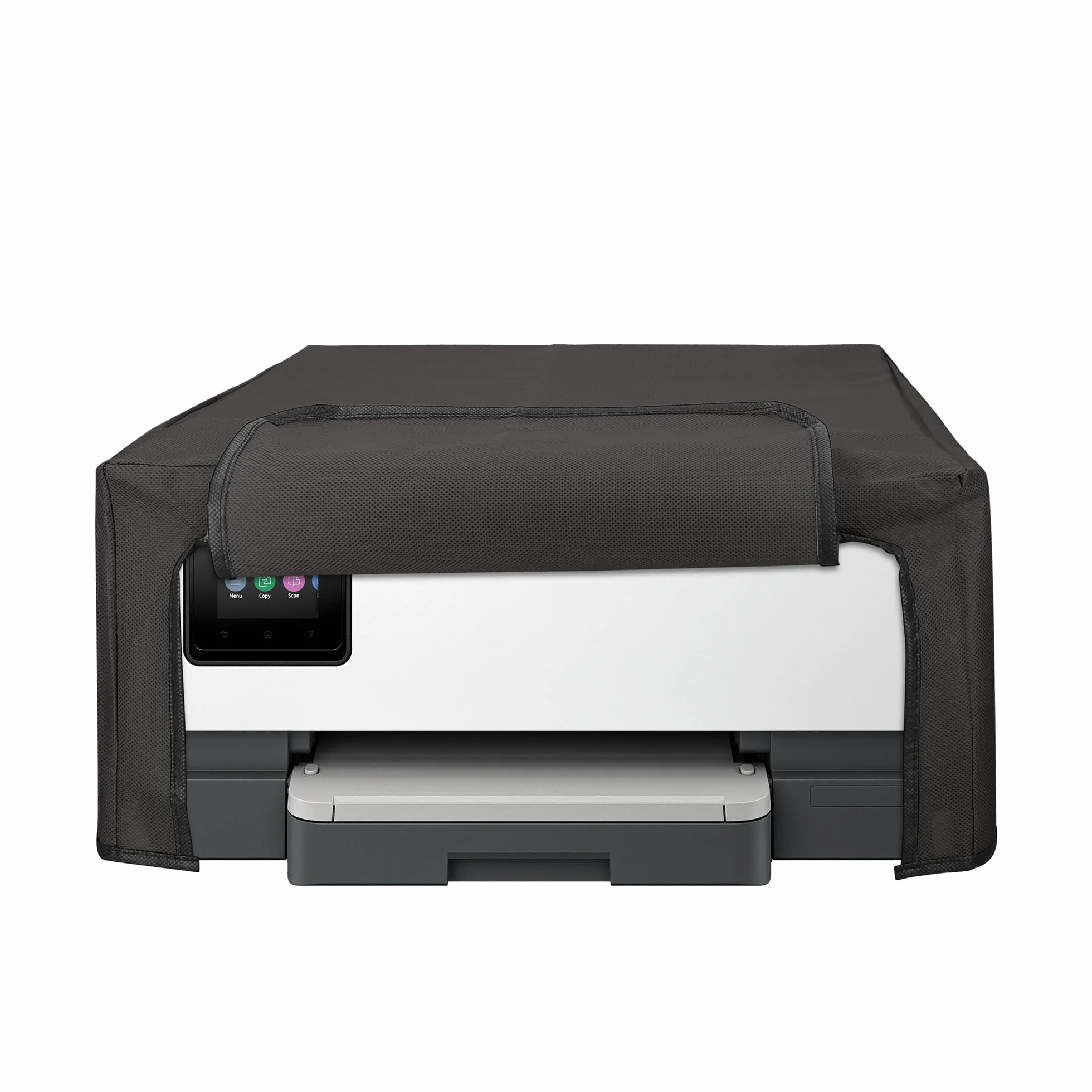 kwmobile Housse Compatible HP OfficeJet 8015e 8122e Protection Imprimante Gris Foncé
