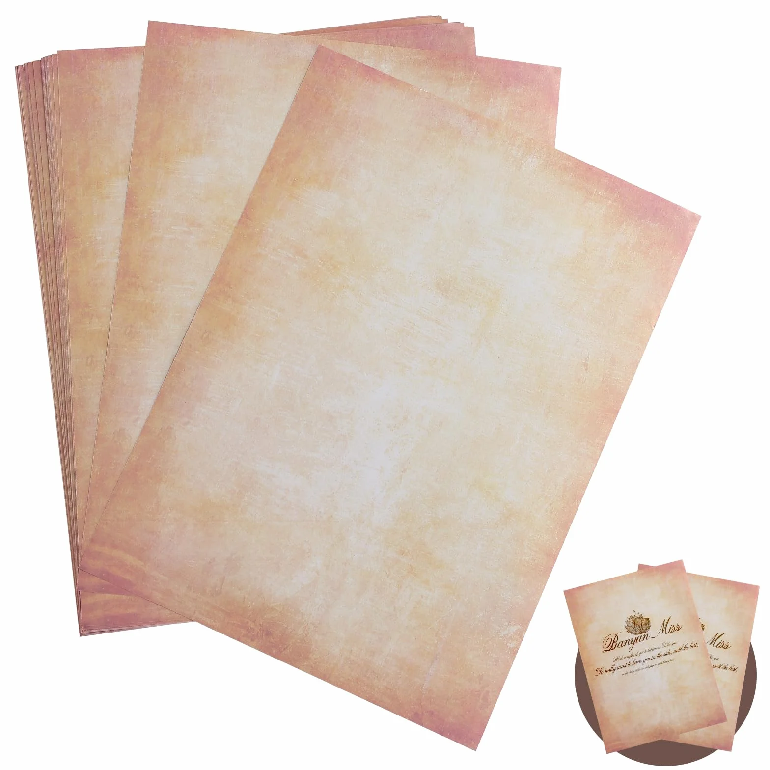 Lot de 60 feuilles papier parchemin A4 imprimable pour imprimantes laser et photocopieurs