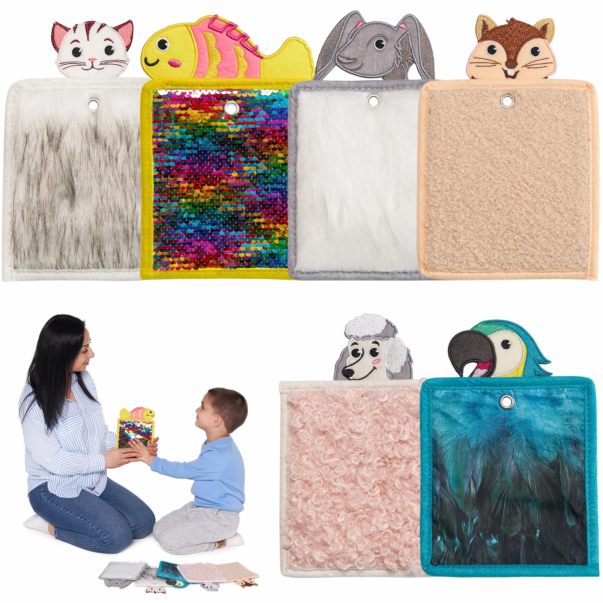 Tapis Sensoriel Texture Enfants Dalle Sensorielle pour Enfants Autistes