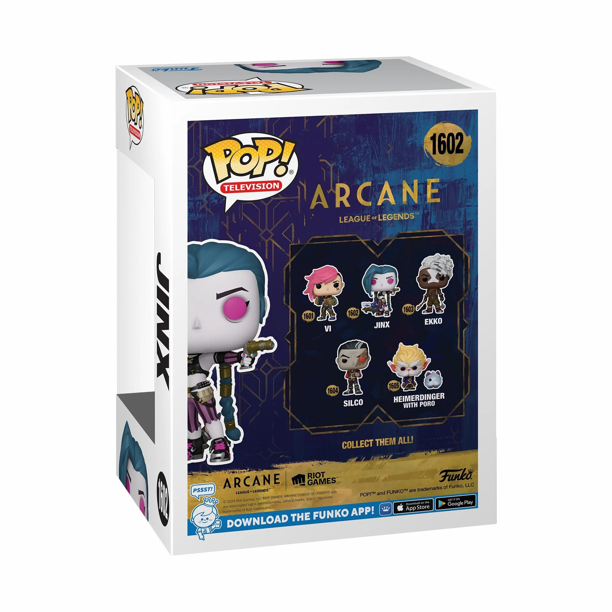 Funko Pop! Arcane LoL Jinx Figurine en Vinyle à Collectionner - Cadeau Officiel