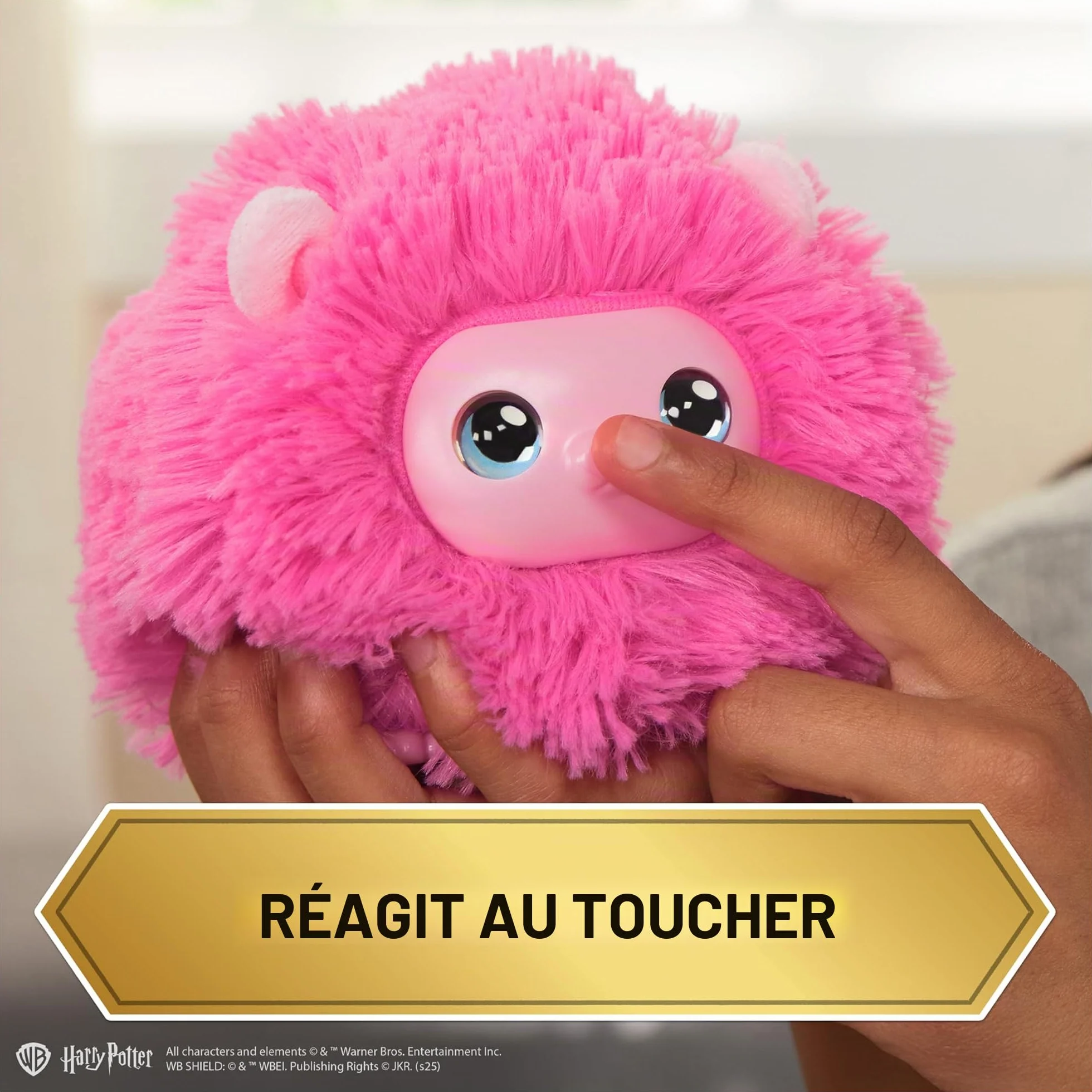 Harry Potter Minimuff en Peluche interactif avec Plus de 35 Sons, Jouet pour Enfants dès 6 Ans Fan