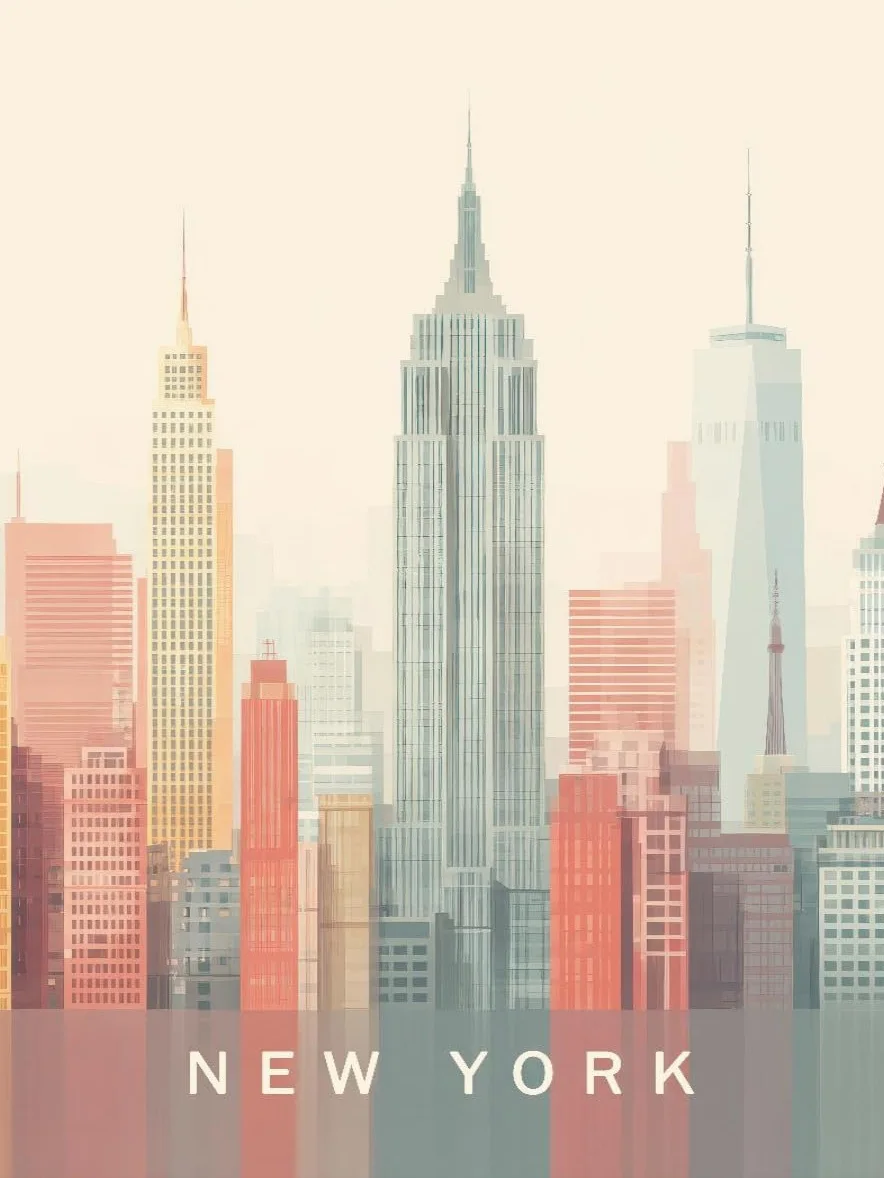 CALVENDO Puzzle New York | 1000 pièces de Taille 48 x 64 cm Puzzle Photo pour des Heures heureuses