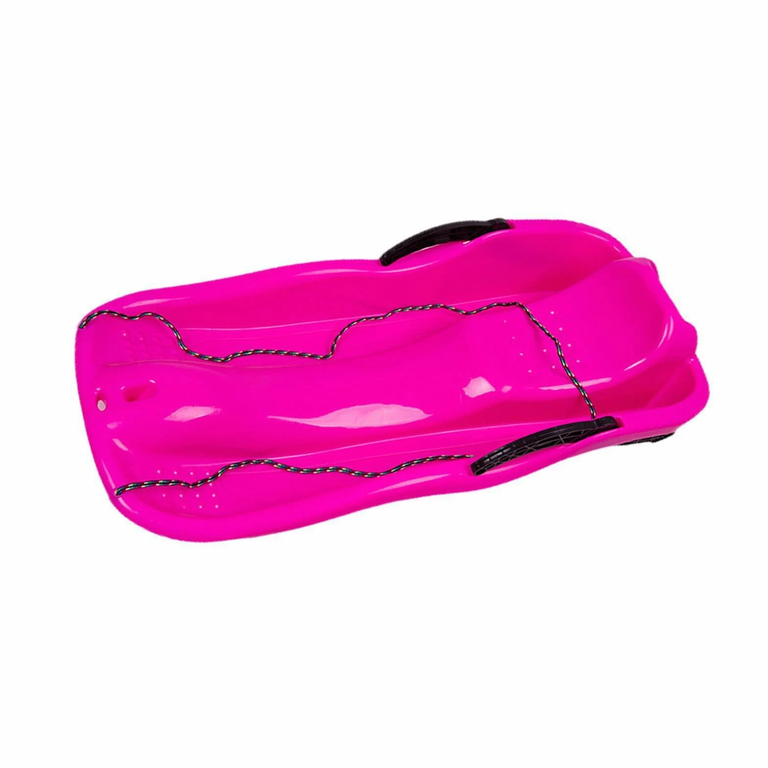 Luge d'hiver Portable et Robuste pour Enfants et Tout-Petits. Construction Durable. Luge maniable pour Descente de pentes.