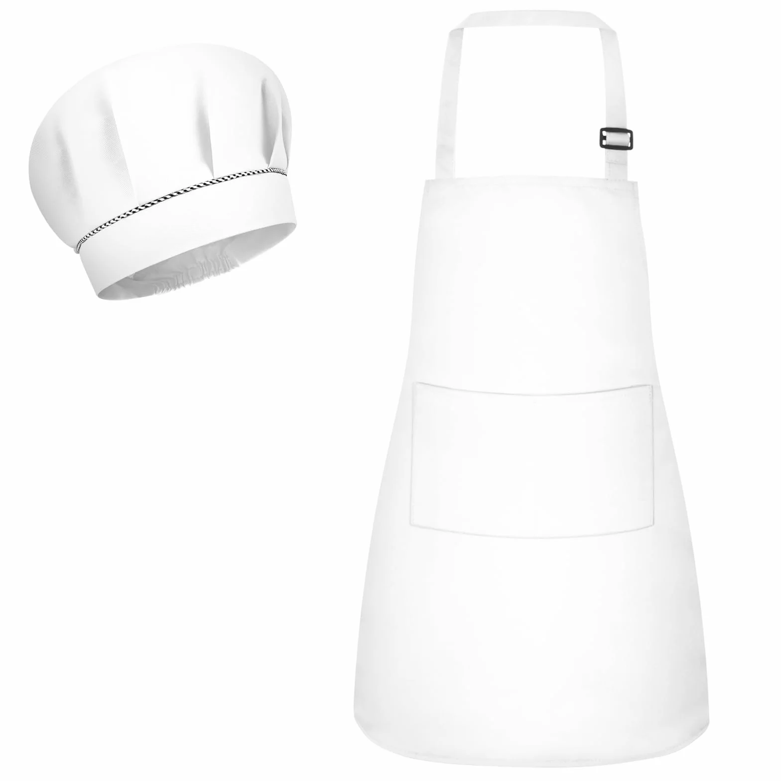 Tablier et Chapeau de Chef pour Enfants 60x45cm Imperméable Cuisine