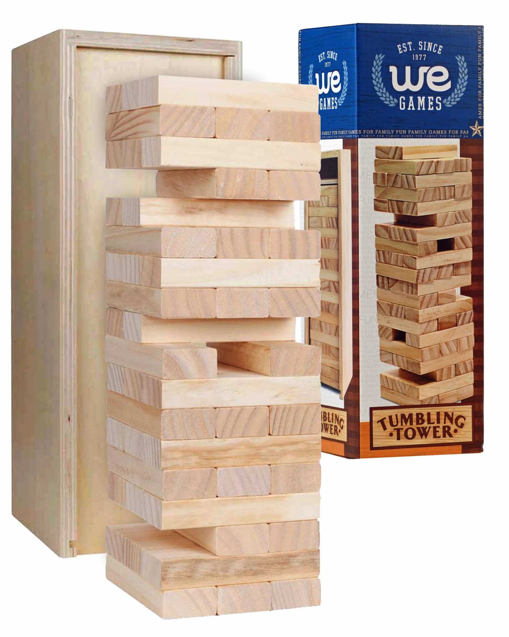 WE Games Jeu de 30,5 cm dans Une boîte en Bois
