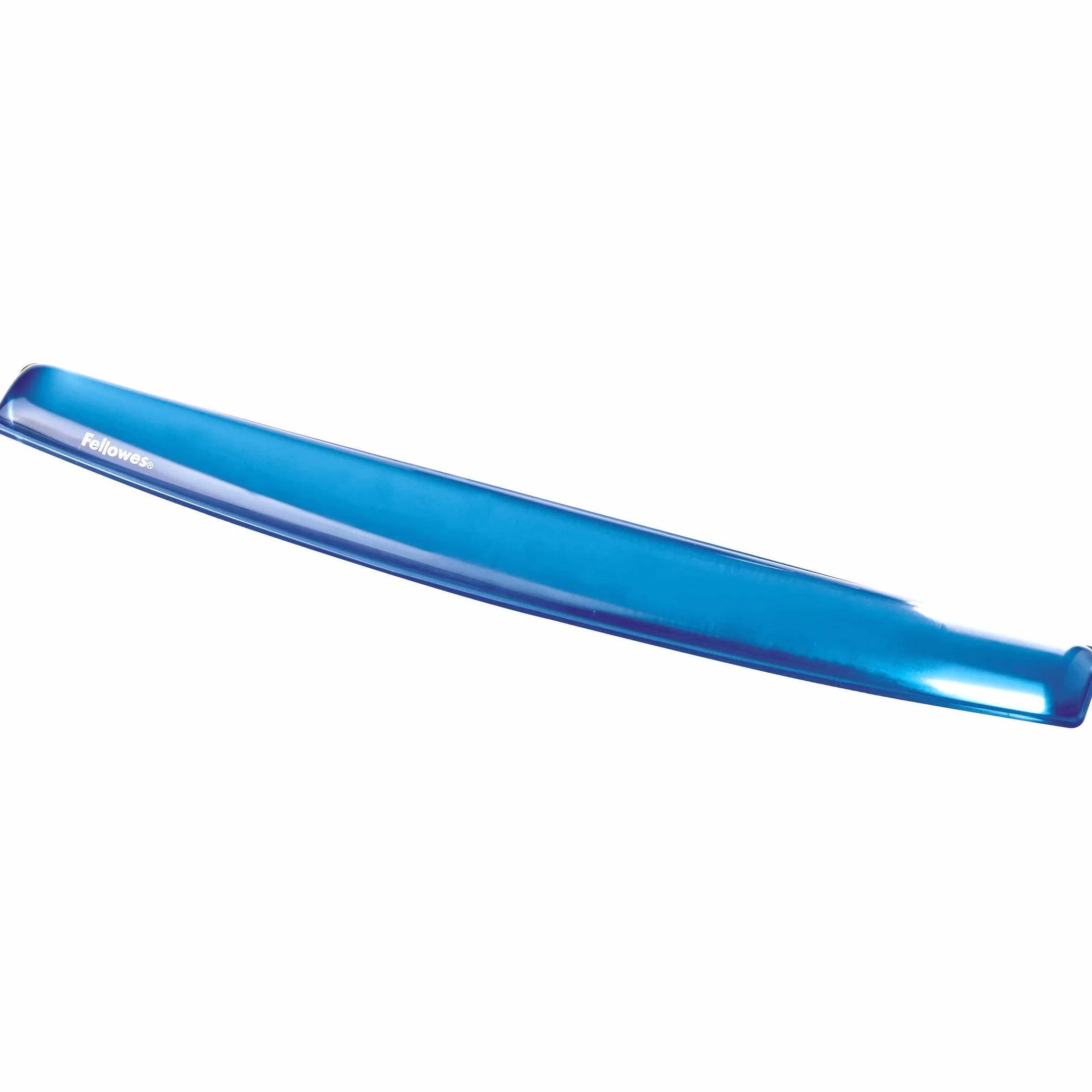 Fellowes Repose poignet pour clavier Gel Crystal Bleu 48x57 cm