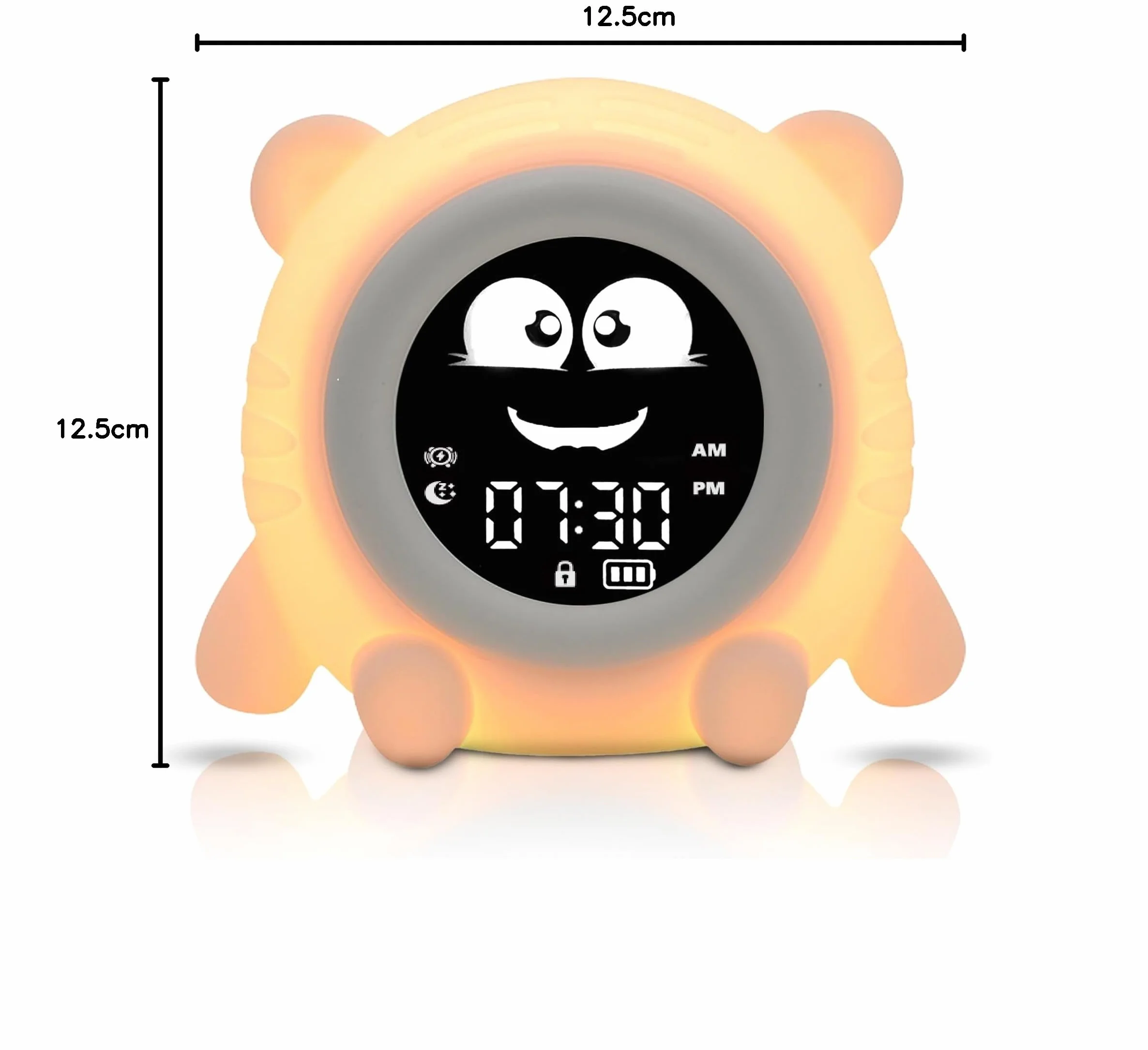 ANTIKOLOR Reveil Enfant éducatif Jour Nuit - Horloge Apprentissage Fille et Garcon - veilleuse bébé - dés 3 Ans