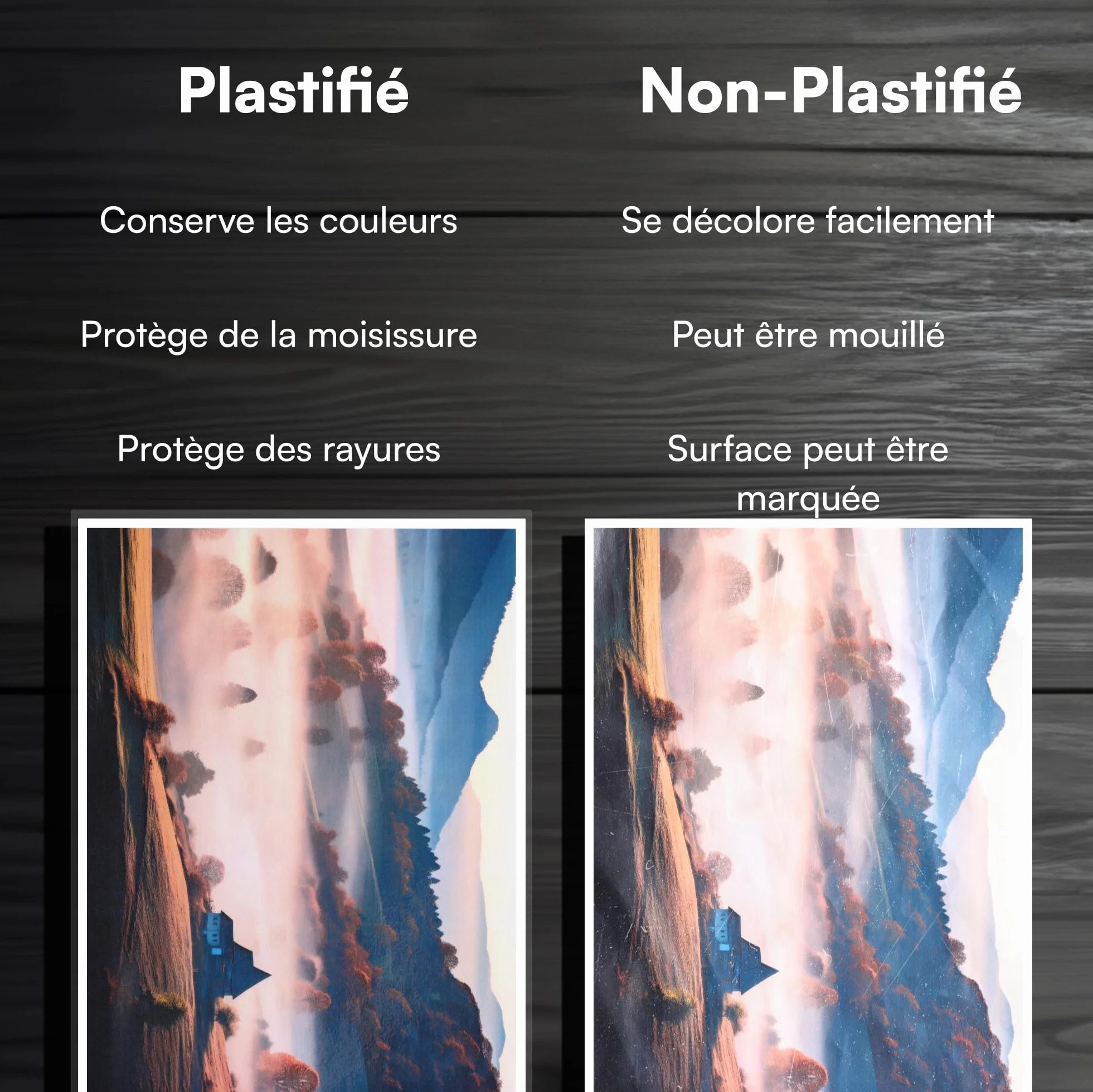 Pochettes de plastification A4 150 microns brillantes Lot de 100 H&S