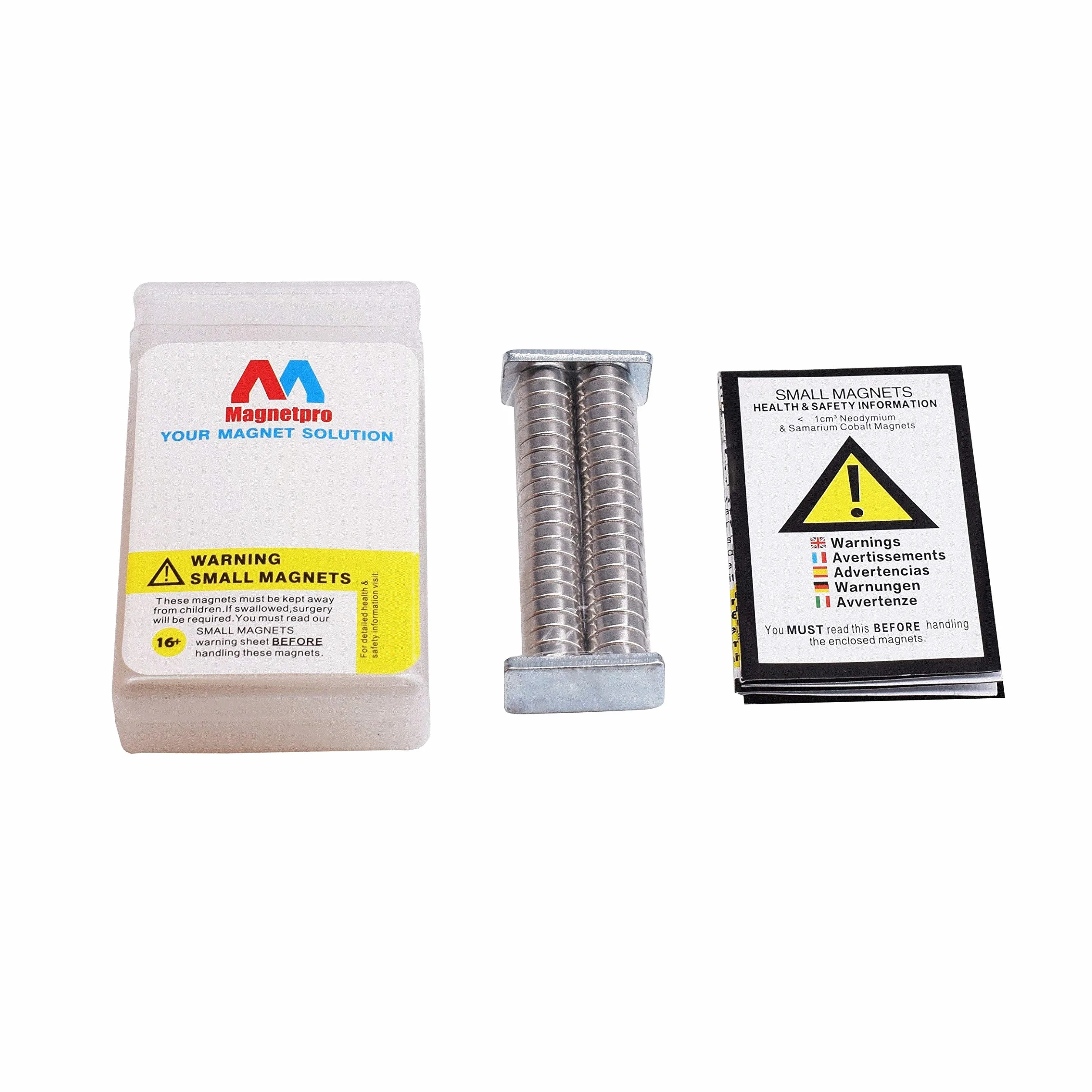 Aimant de néodyme 8 mm x 3 mm 1.8 kg Traction 52 pièces