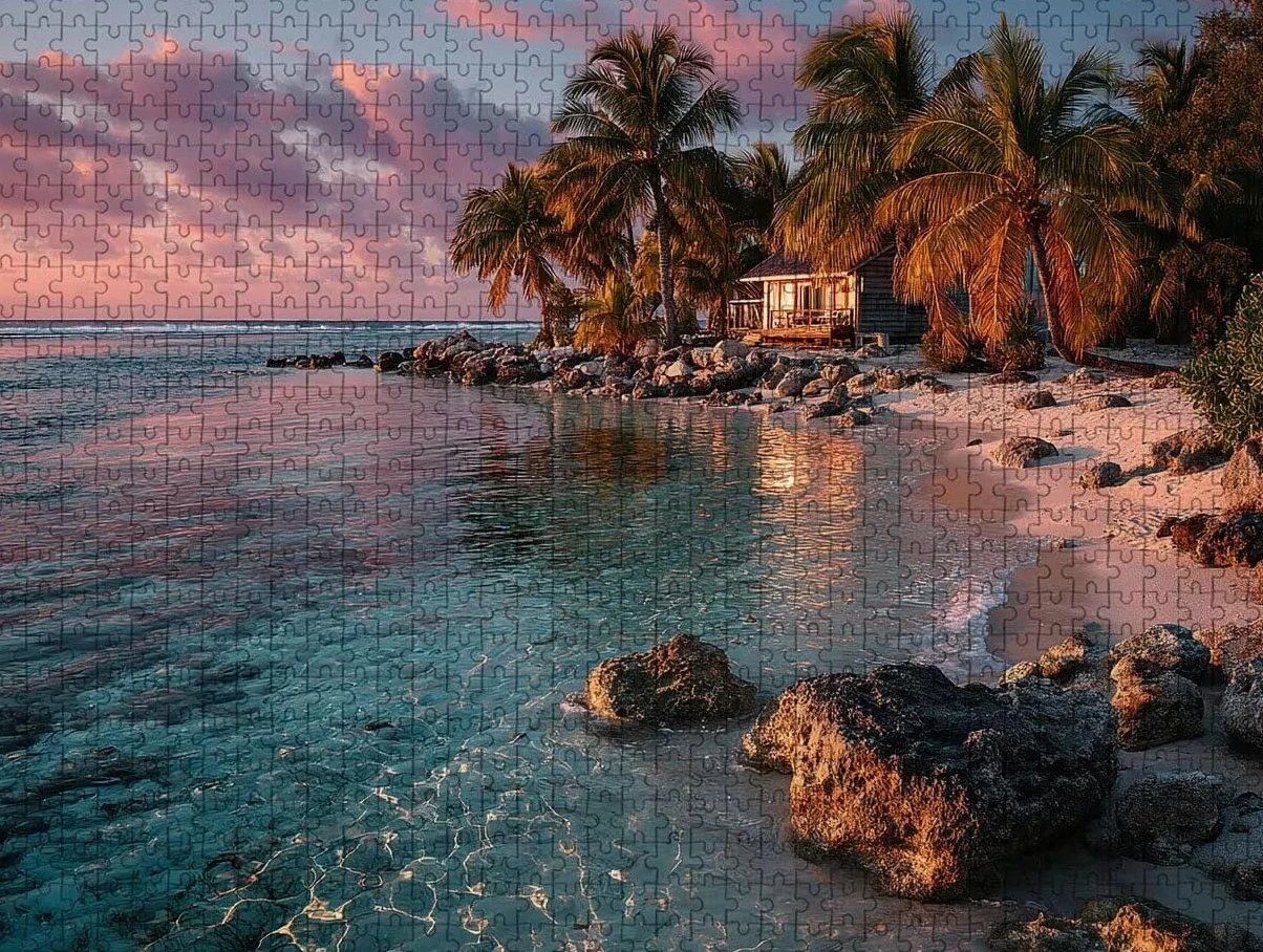 Vue sur La Mer Puzzle 4000 pièces Adultes, Puzzle Bois 141x87cm, Adultes Jeu éducatif Défi énigme avec Une Boîte d'emballage Exquise, Jeu Relaxant Détente Collection, Cadeau Fille, (Cottagee) 3-8379