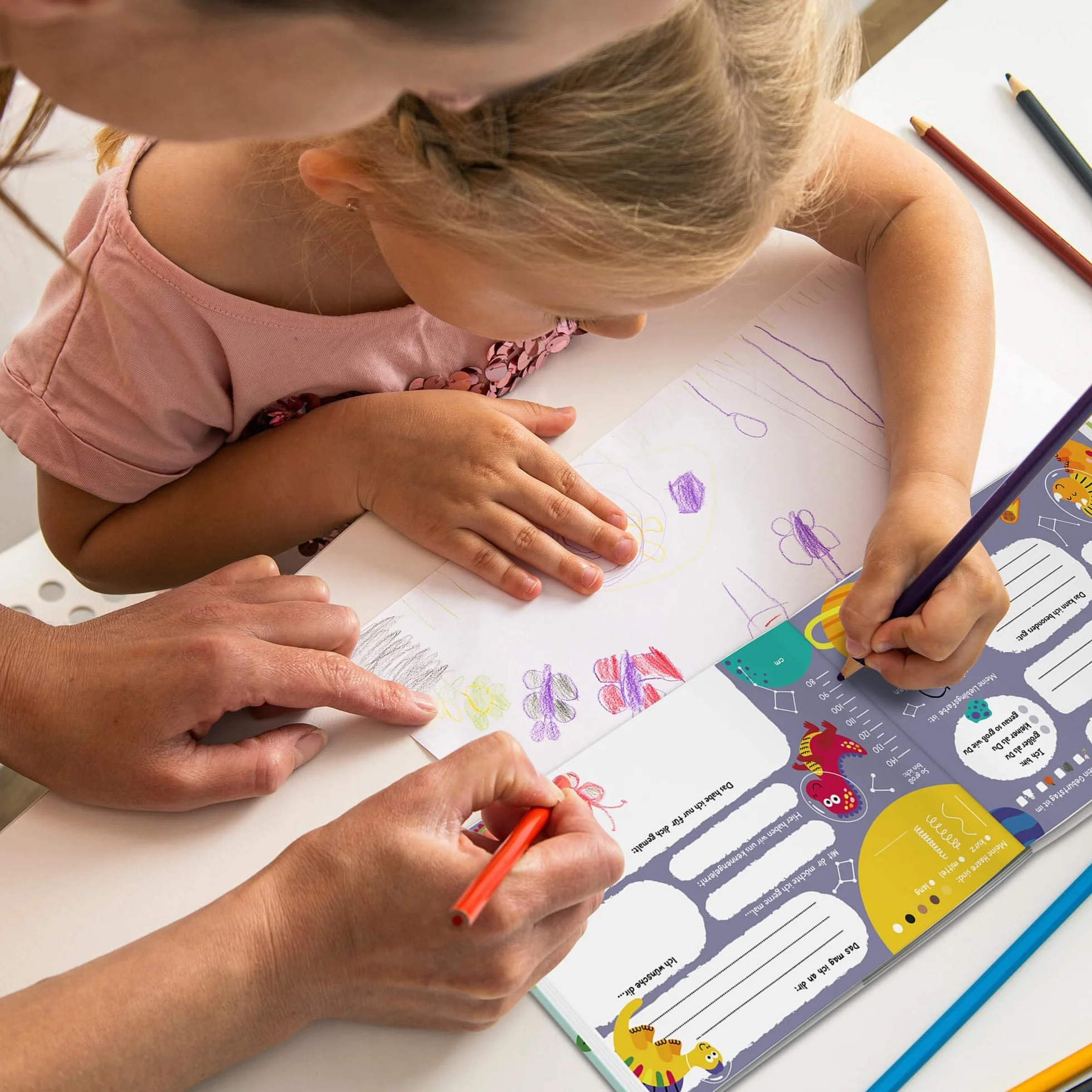 Livre d'amis BIROYAL pour garçons et filles, album d'amitié scolaire, cadeau rentrée des classes