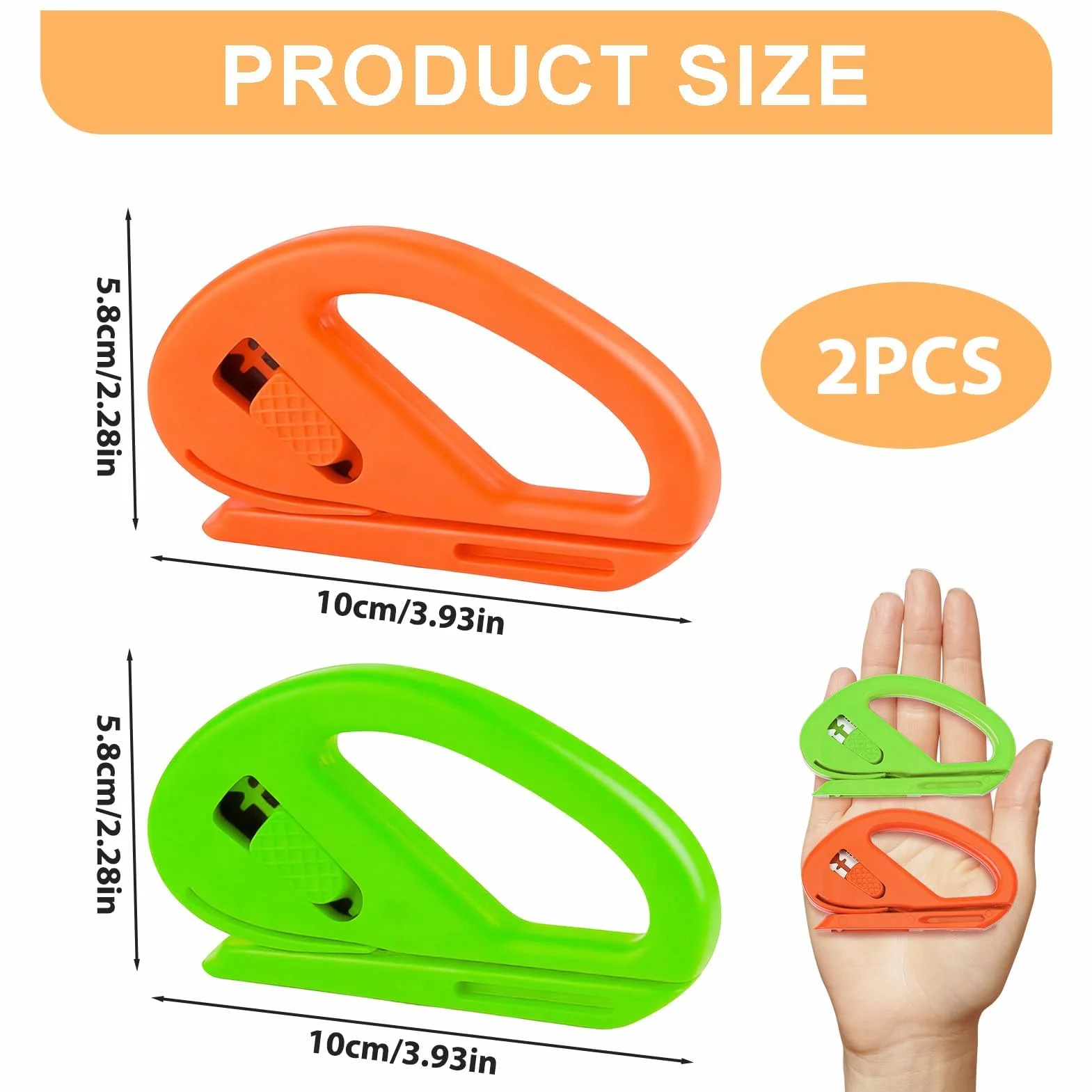Coupe-papier d'emballage coulissant, Cutter cadeau pour rouleaux de papier plastique
