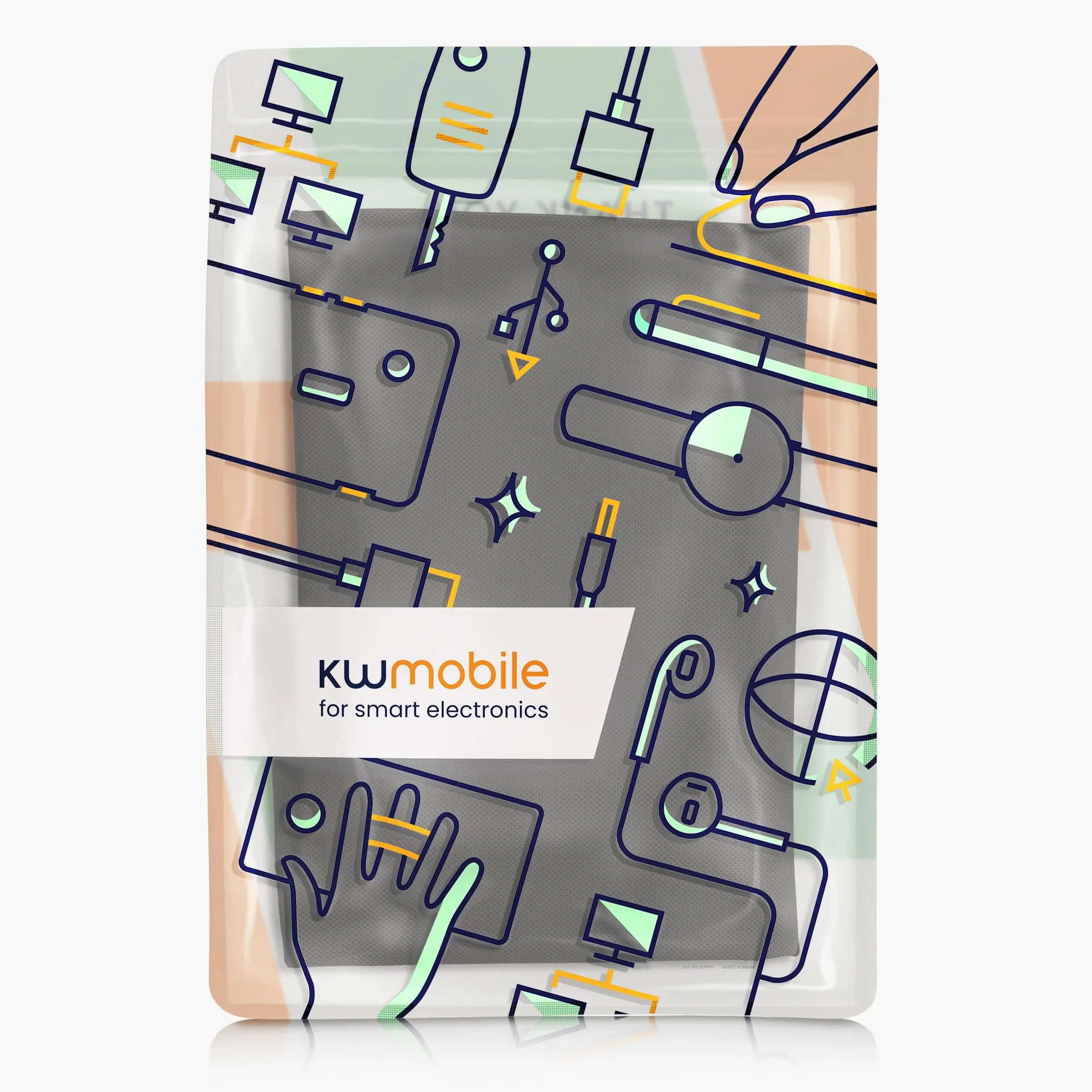 kwmobile Housse compatible Canon PIXMA TS7450i protection imprimante gris foncé