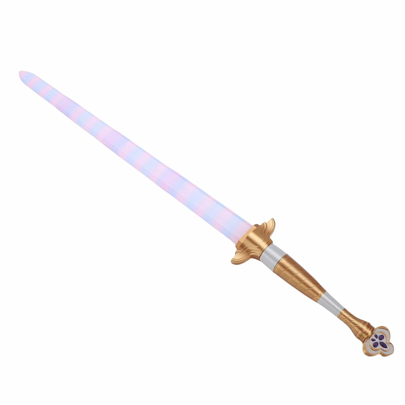 Épée de Costume de Cosplay PLA Rétractable 38 Pouces, Accessoire d'Anime Imprimé en 3D pour Halloween