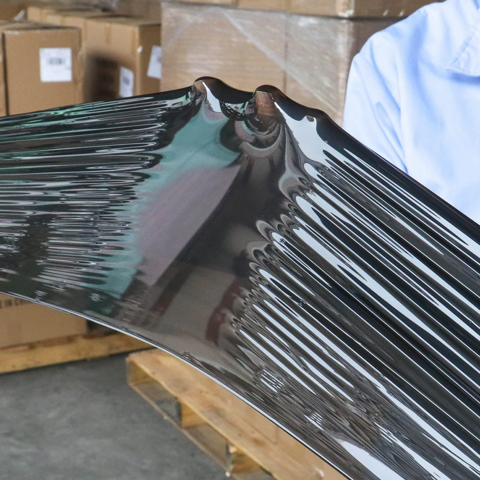 BOMEI PACK Film étirable déménagement 250m x 400mm x 17µm 4 rouleaux avec poignée