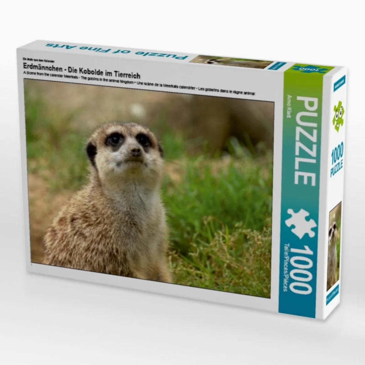 CALVENDO Puzzle Les suricates - Les lutins du règne Animal 1000 Pieces 64 x 48 cm from Arno Klatt