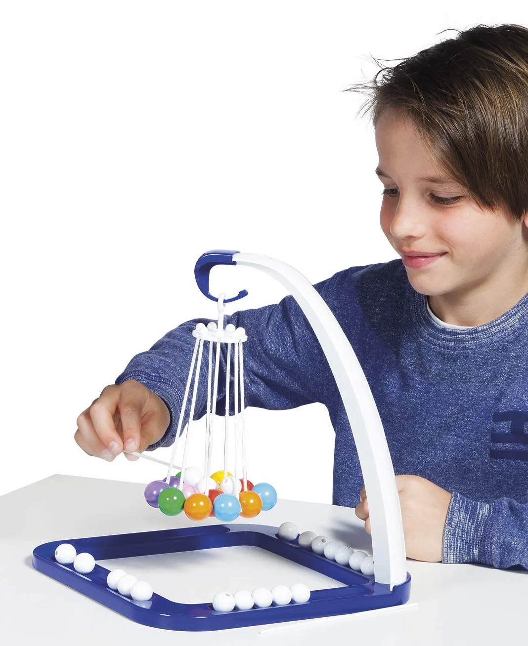 Megableu BADABOULE Jeu de Société Enfants 5 ans Jeu d'Adresse 2-4 Joueurs Version Française