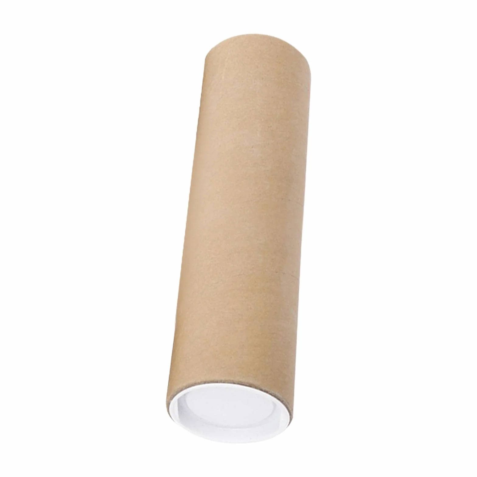 Tubes d'expédition en carton 50 cm avec bouchons pour peintures et stockage