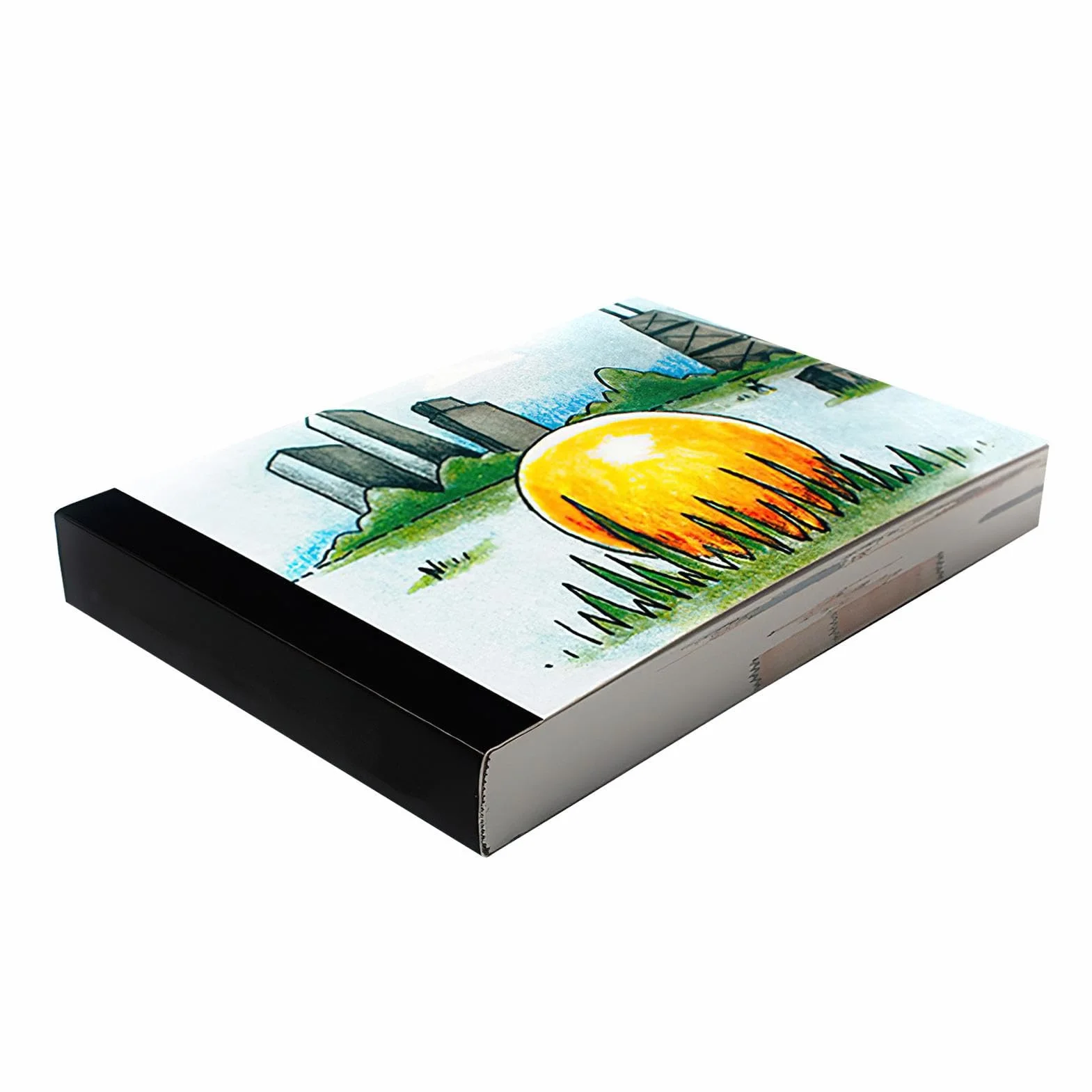 Cartoon Flip Book avec un trou pour cacher la bague, 126 pages, cadeau de confession d'amour