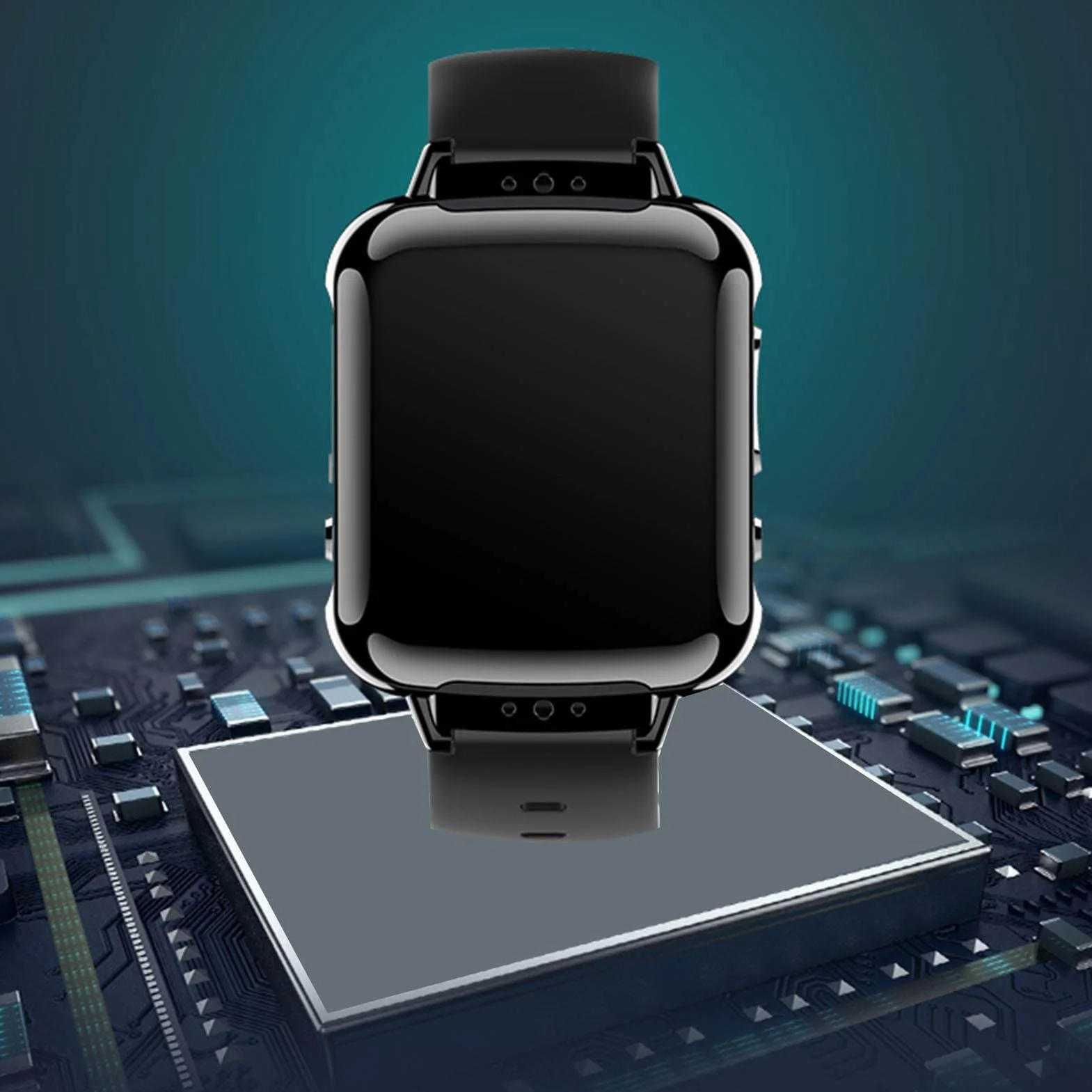 Montre Enregistreur Intelligente Vocale Bluetooth 4.2 avec Lecture MP3 HiFi et Police Blanche