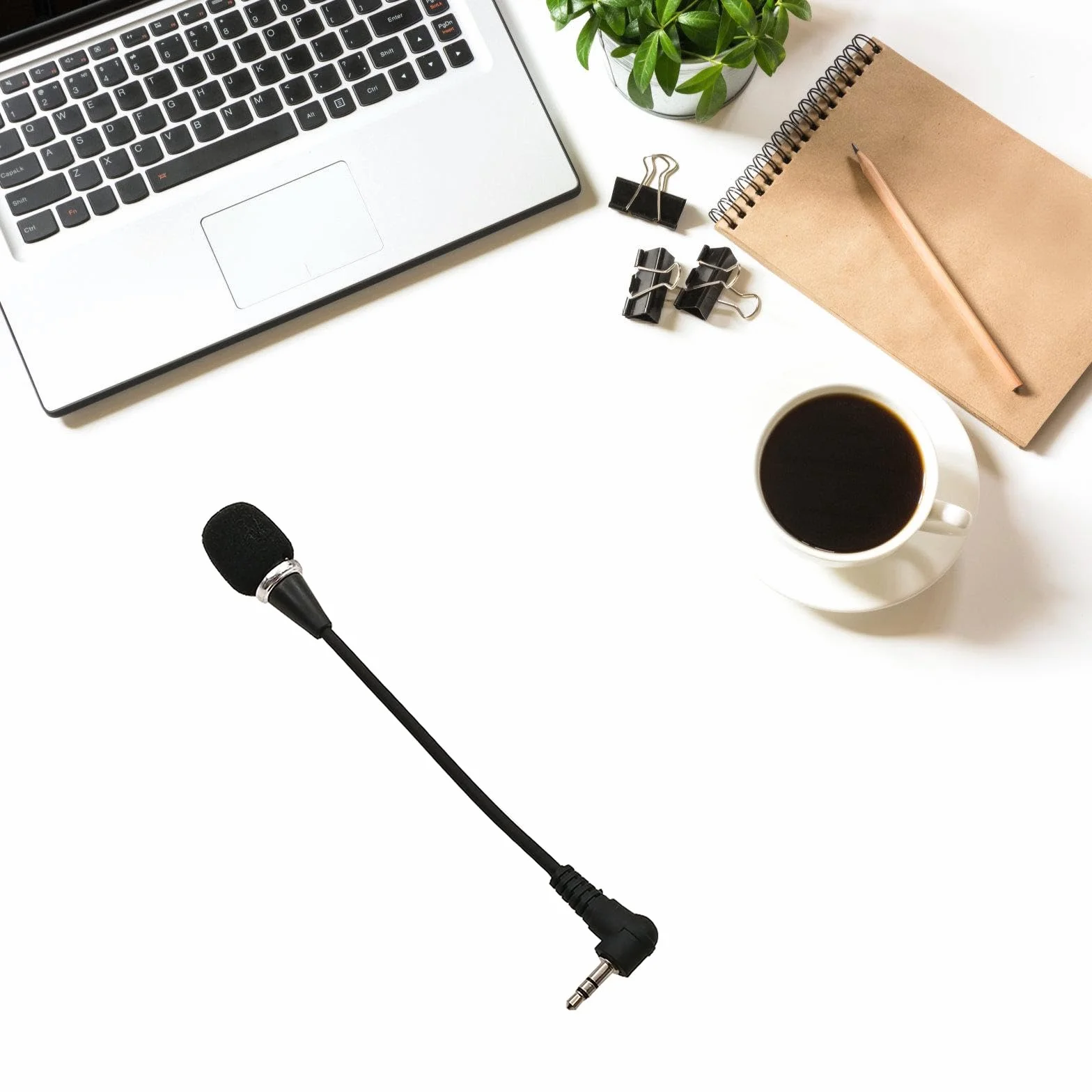 Microphone Externe Portable 3,5 mm Plug and Play
