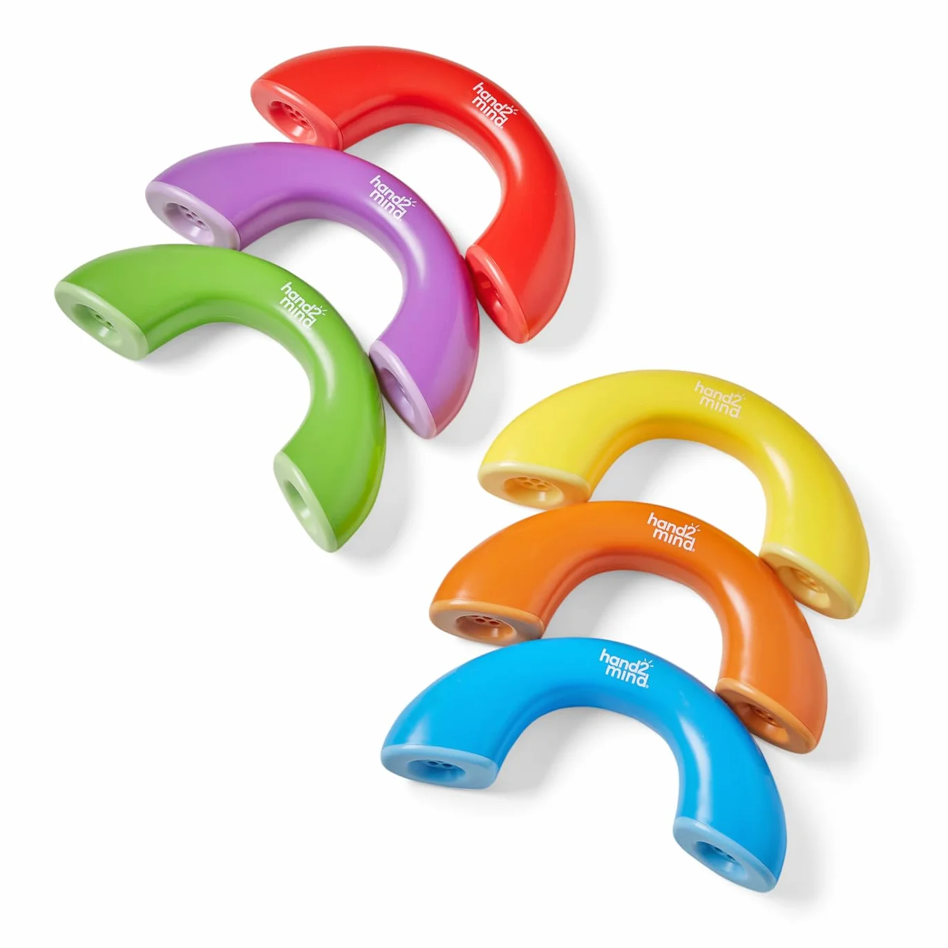 Learning Resources Lot de 6 téléphones à phonèmes, Jouets phonétiques, Apprendre le son des lettres, compétences en lecture, dès 3 ans