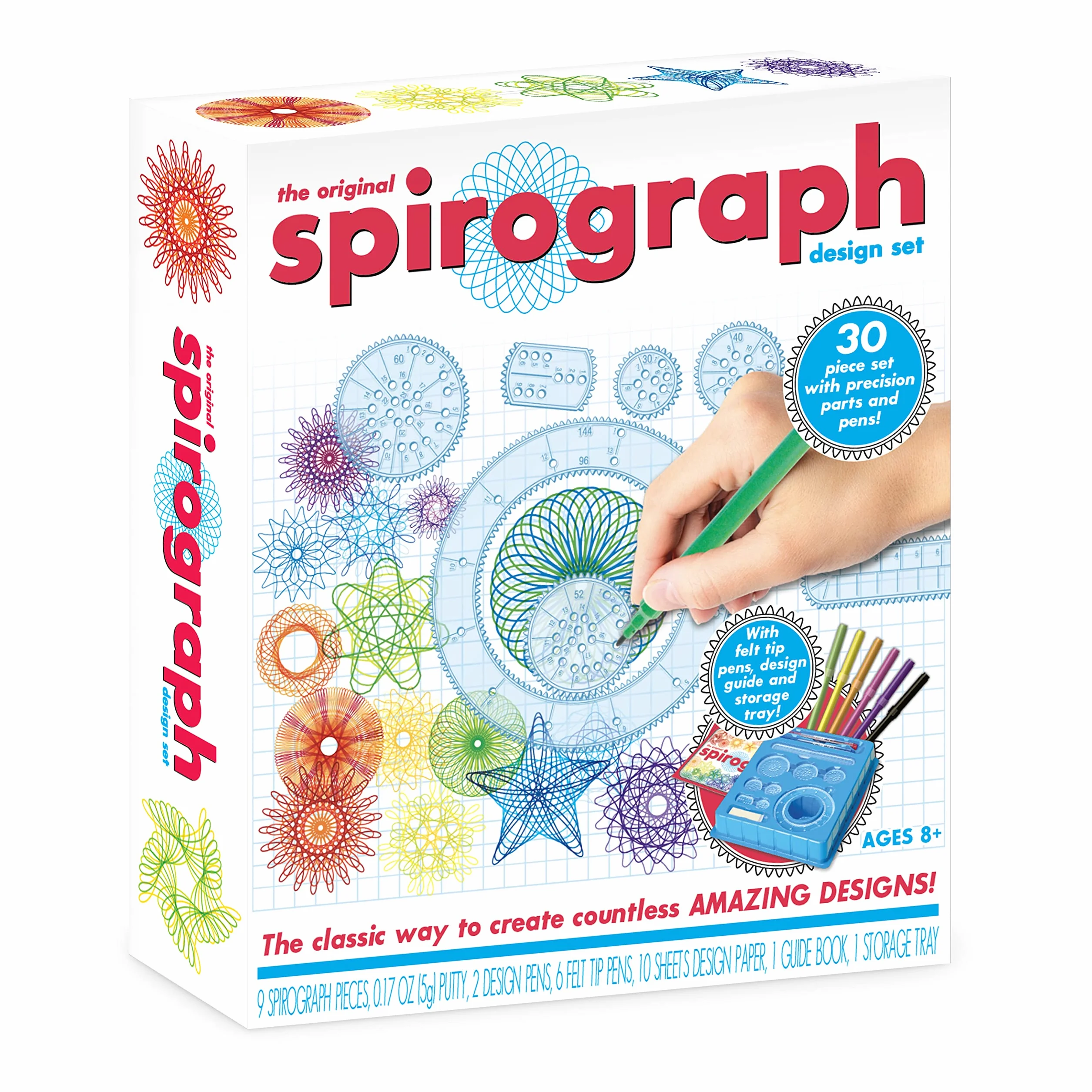 Spirograph Ensemble design - Dessins créatifs - À partir de 8 ans