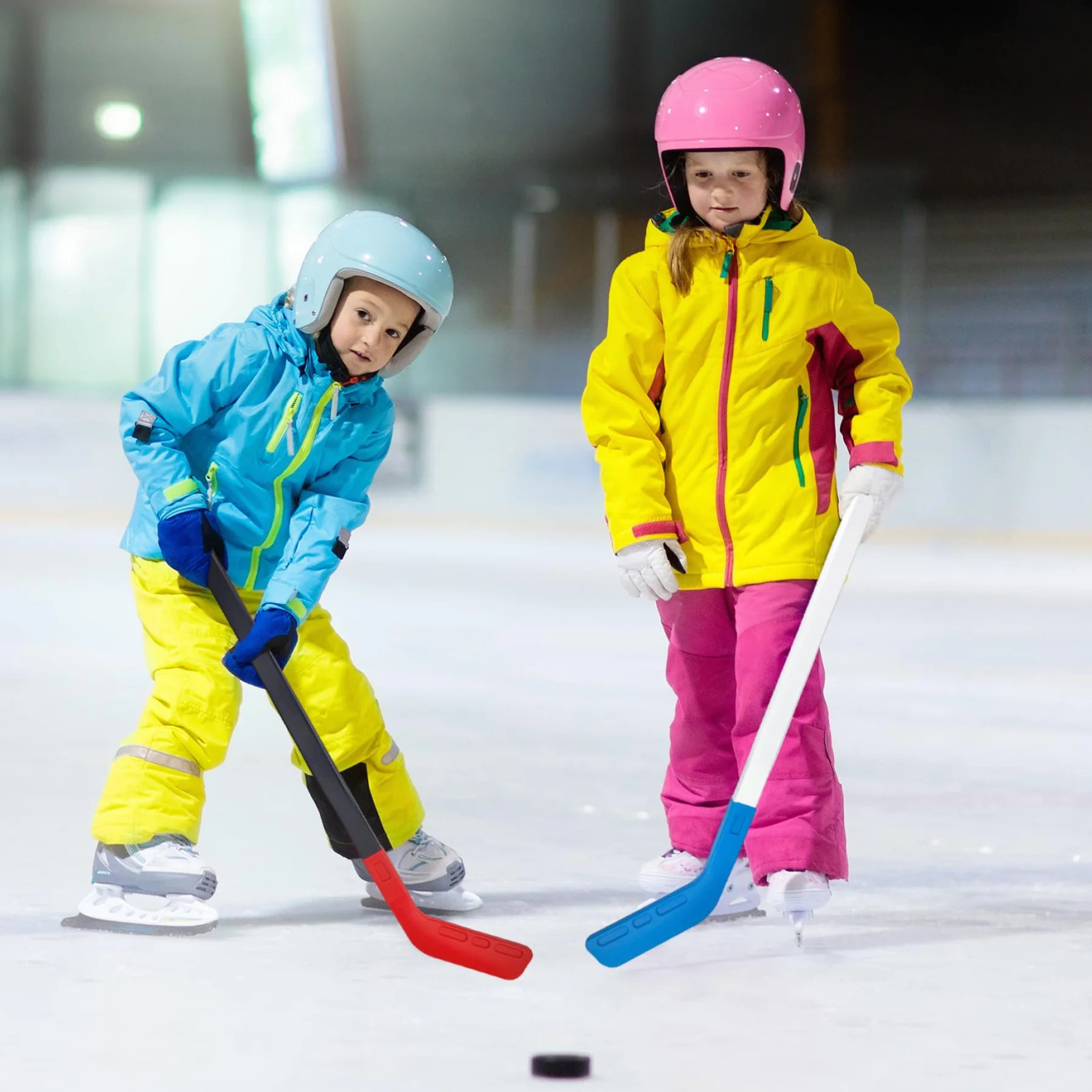 Ensemble de Hockey pour Enfants PP avec 2 Bâtons et 2 Balles