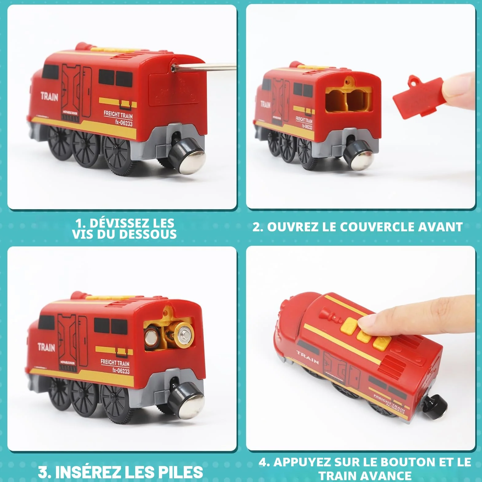 Train Électrique Enfant 128 Pièces, Circuit Voiture Jouet 3-8 Ans Cadeau Anniversaire Garçons Filles