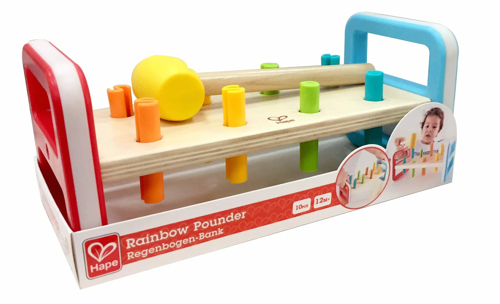 Hape Jouet en Bois Banc à marteler