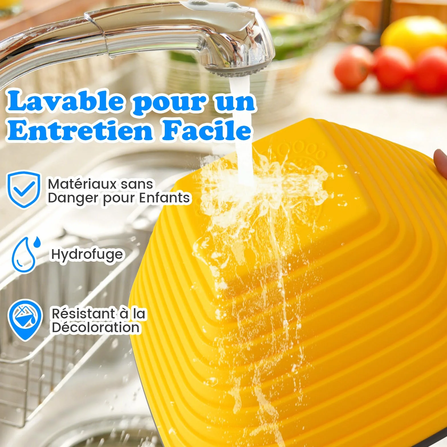 COSTWAY Pierres d'équilibre Empilables Enfant Bord TPE, Parcours Motricité Motif Antidérapant, Jouet Sensoriel Intérieur Extérieur, Charge 80kg 3 Ans+