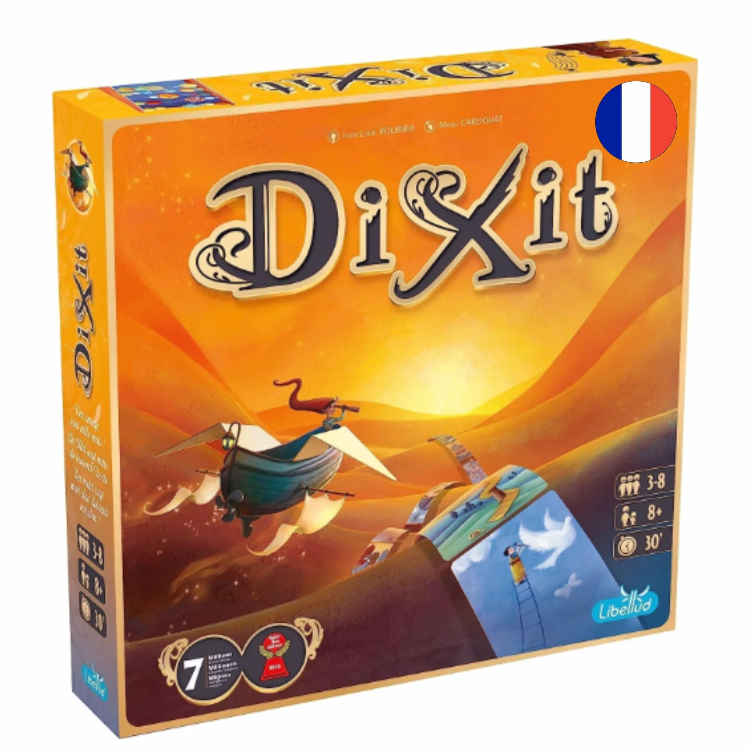Asmodee Dixit Une Image Vaut Mille Mots Jeu de Société 8 Ans As d'or Imagination 3-8 Joueurs 30 Min