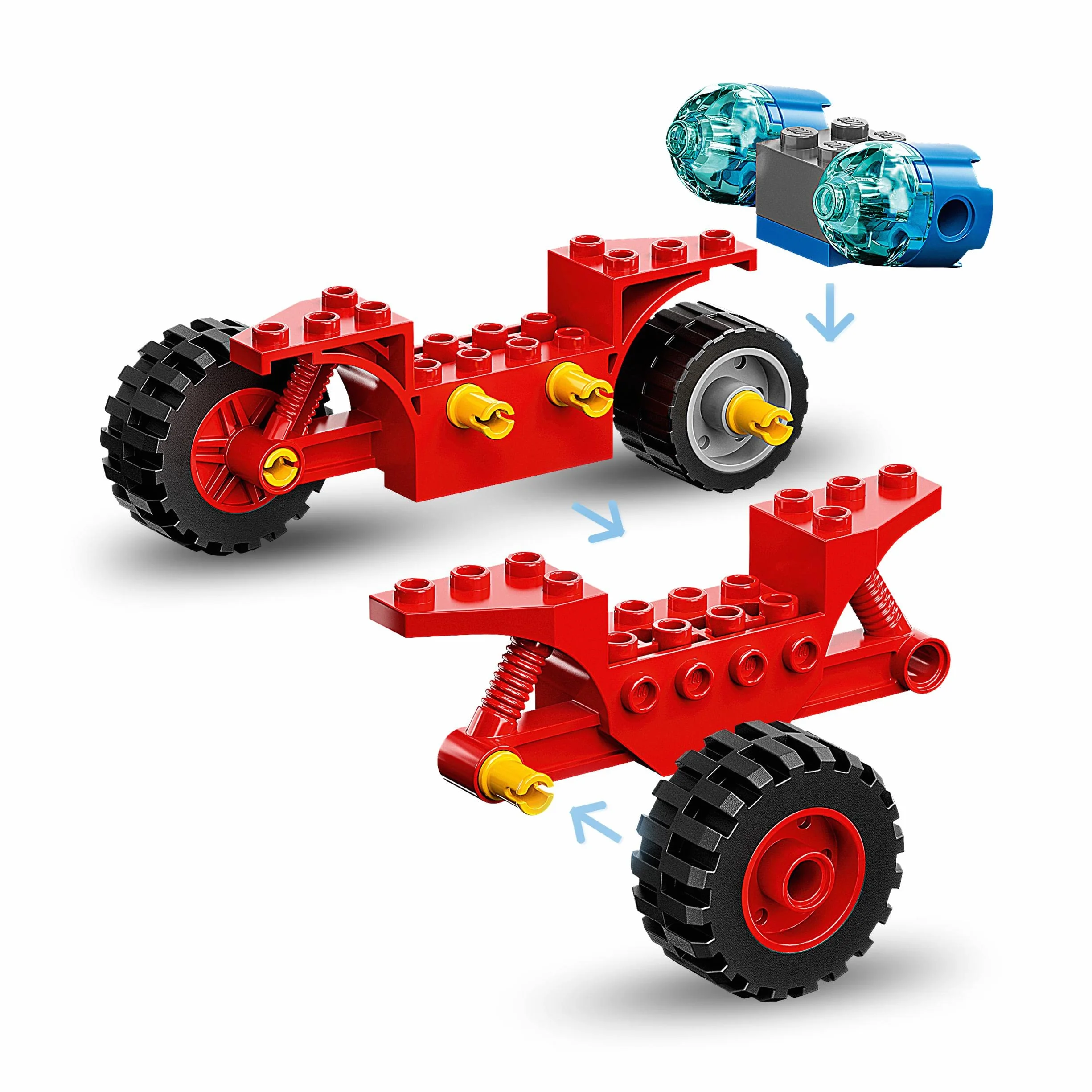 LEGO 10781 Marvel Spidey et Ses Amis Extraordinaires Miles Morales Techno-Trike Spider-Man Jouet Enfants +4 Ans