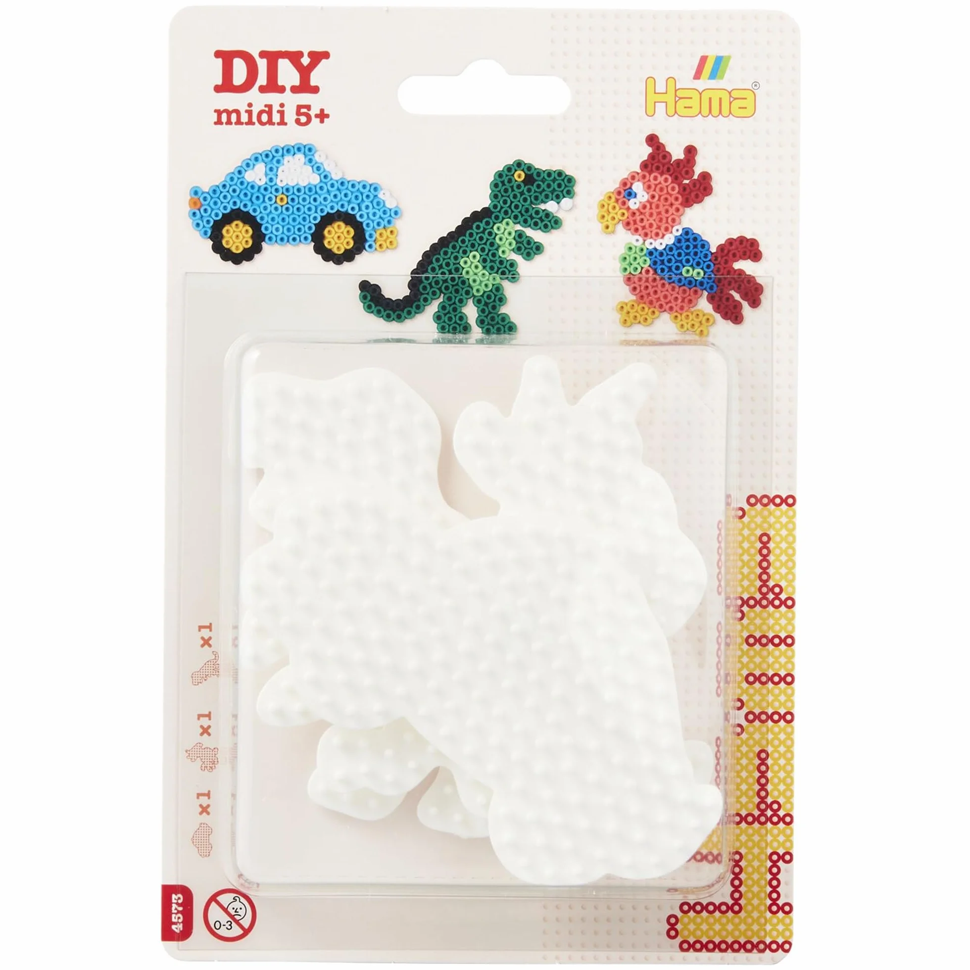 Hama Car Parrot Dinosaure Set Mosaïque Mixte