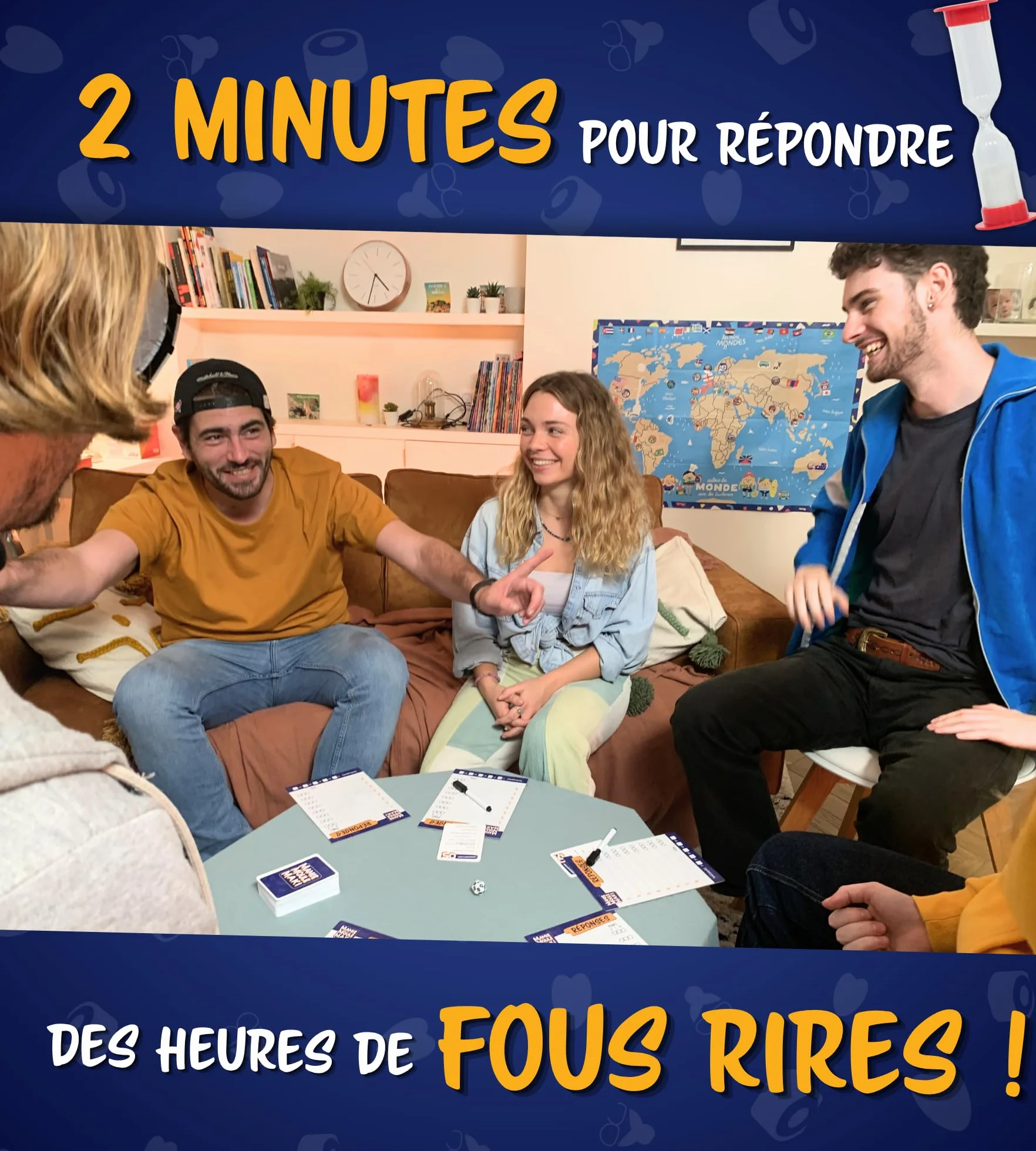 Mamie Moule Maki - Jeu de société Petit bac revisité 2 à 8 Joueurs