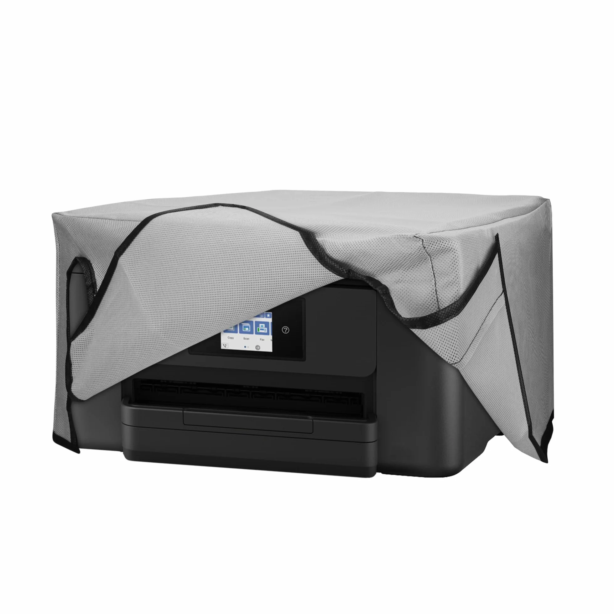 kwmobile Housse compatible Epson Workforce Pro WF-3820 protection imprimante gris clair