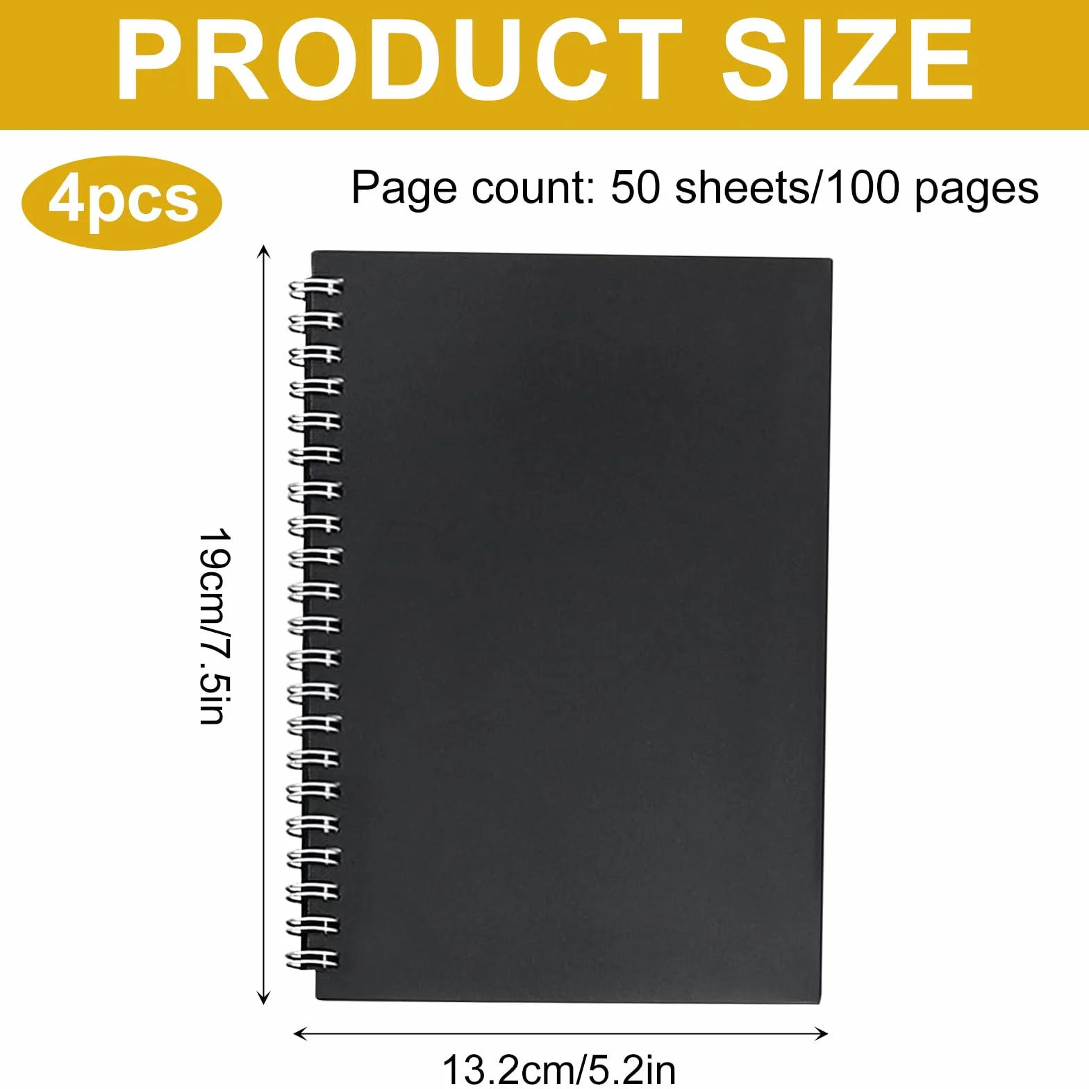 To Do List Bloc Note Daily Planner A4 Cahier Spirale Agenda Journalier 19 cm x 13.2 cm