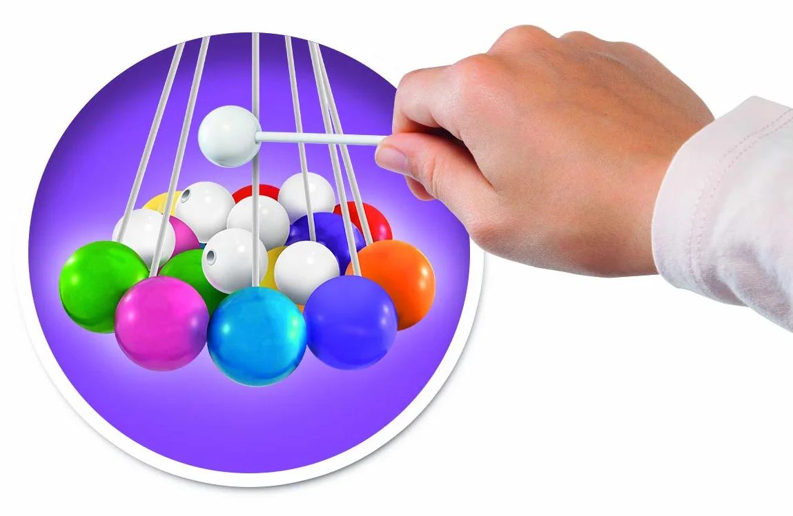 Megableu BADABOULE Jeu de Société Enfants 5 ans Jeu d'Adresse 2-4 Joueurs Version Française