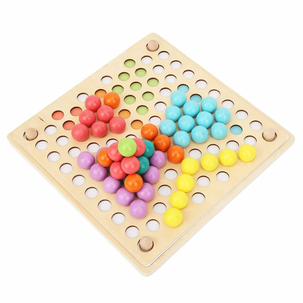 Jeu de Perles à Clip, Tri Interactif de Couleurs, Cadeaux d'Anniversaire, Enseignement aux Enfants
