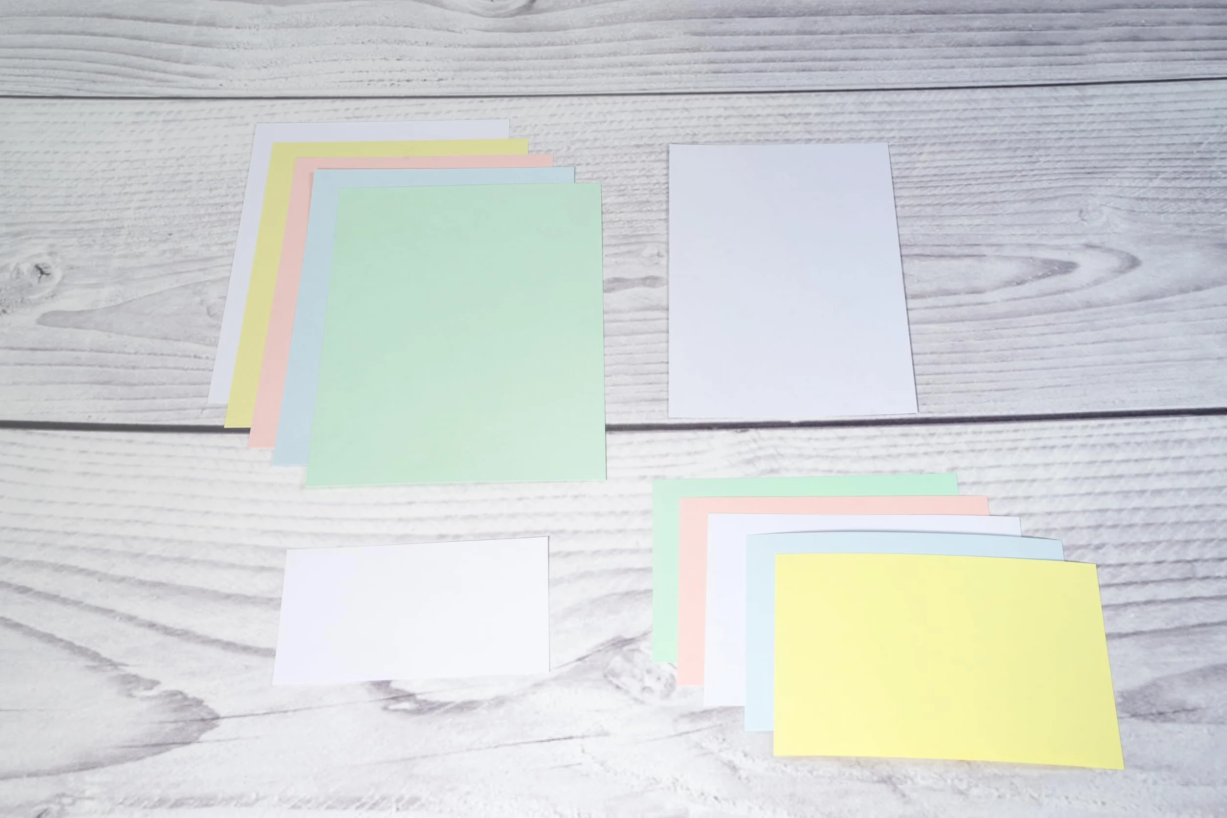 Exacompta Carton de 10 étuis de 100 fiches bristol unies non perforées 75 x 125 mm blanc