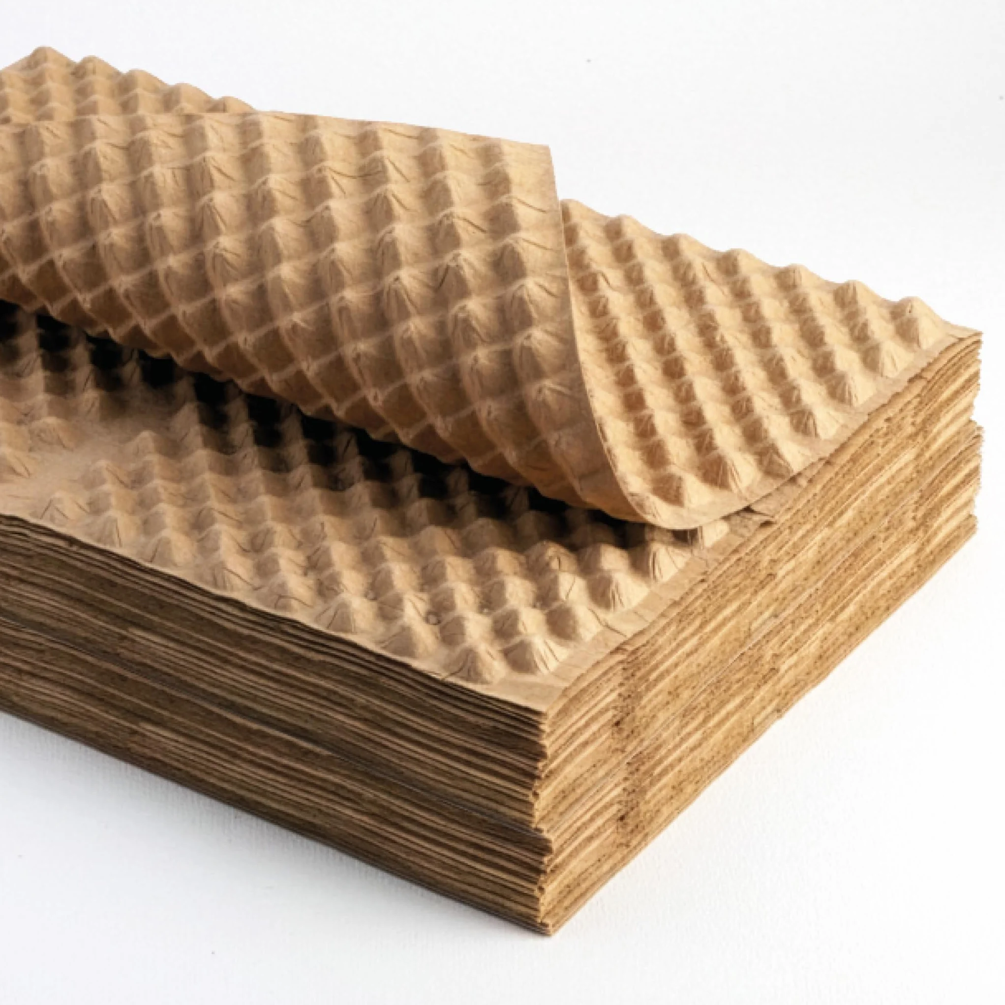 Papier Bulle Écologique Kraft 100 Feuilles 60×40cm - Emballage Colis Déménagement - Recyclable Biodégradable