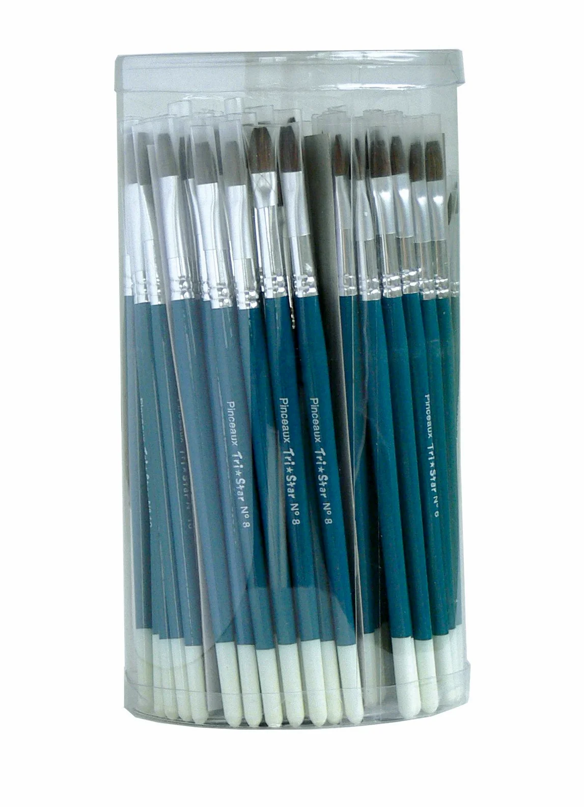 TRISTAR Série 202 Assortiment de 144 Pinceaux poils de poney