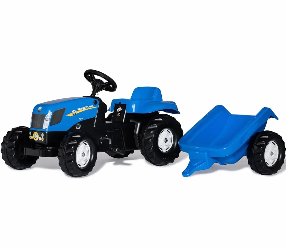 Tracteur à pédales avec remorque