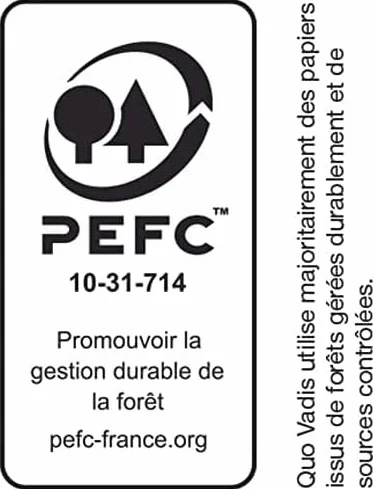 QUO VADIS Recharge Organiseur Timer 17 Horizontal 10 x 17 cm 16 mois Septembre 2026 Décembre 2027