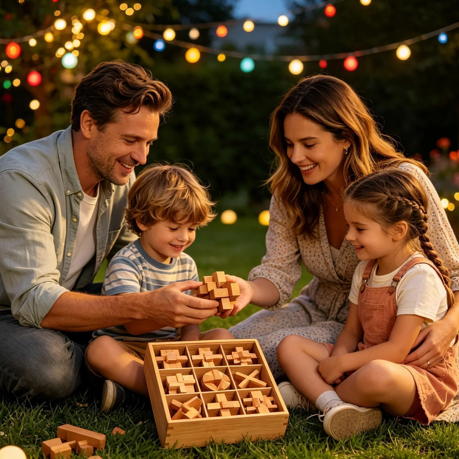 Puzzles en Bois Casse-tête à emboîtement et déverrouillage | Puzzles en bois pour pour Anniversaire Road trip Garçons et les filles École Salle de classe petit cadeau