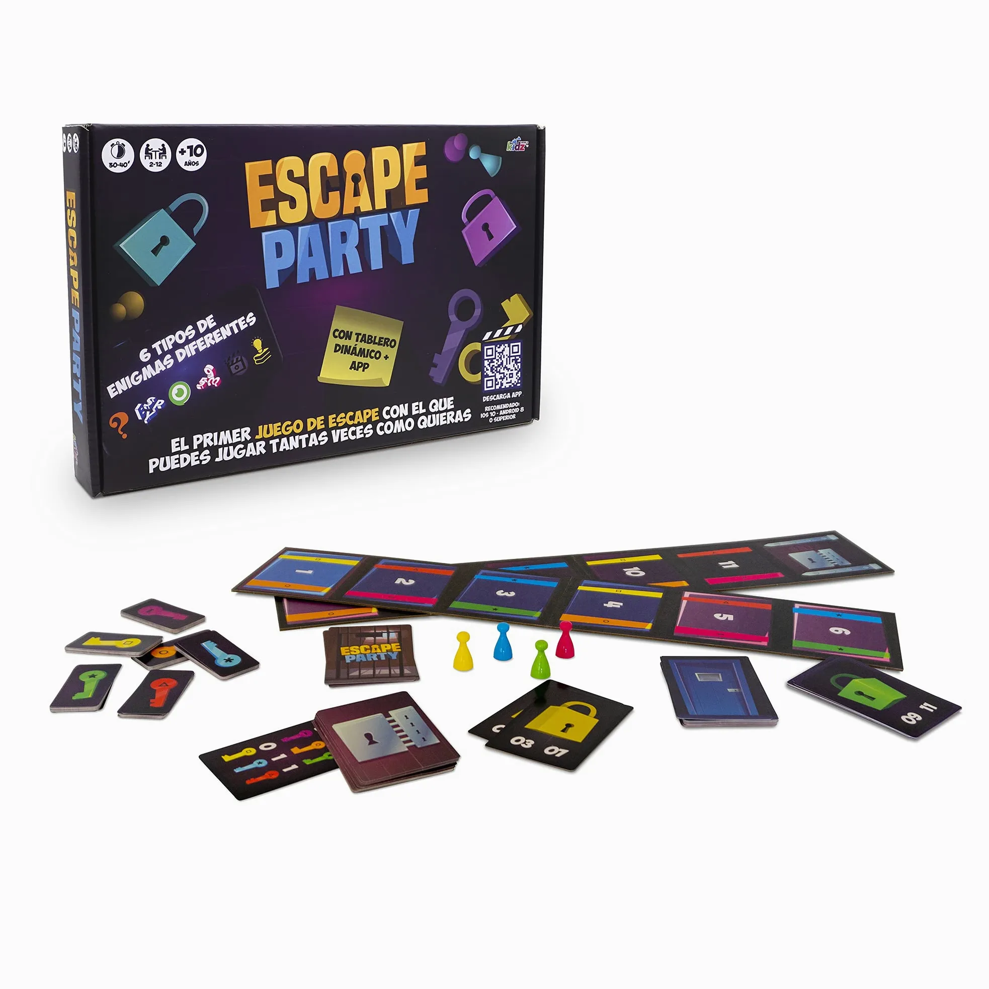 Famosa- Jeu de Scape Room, 700016895, Multicolore
