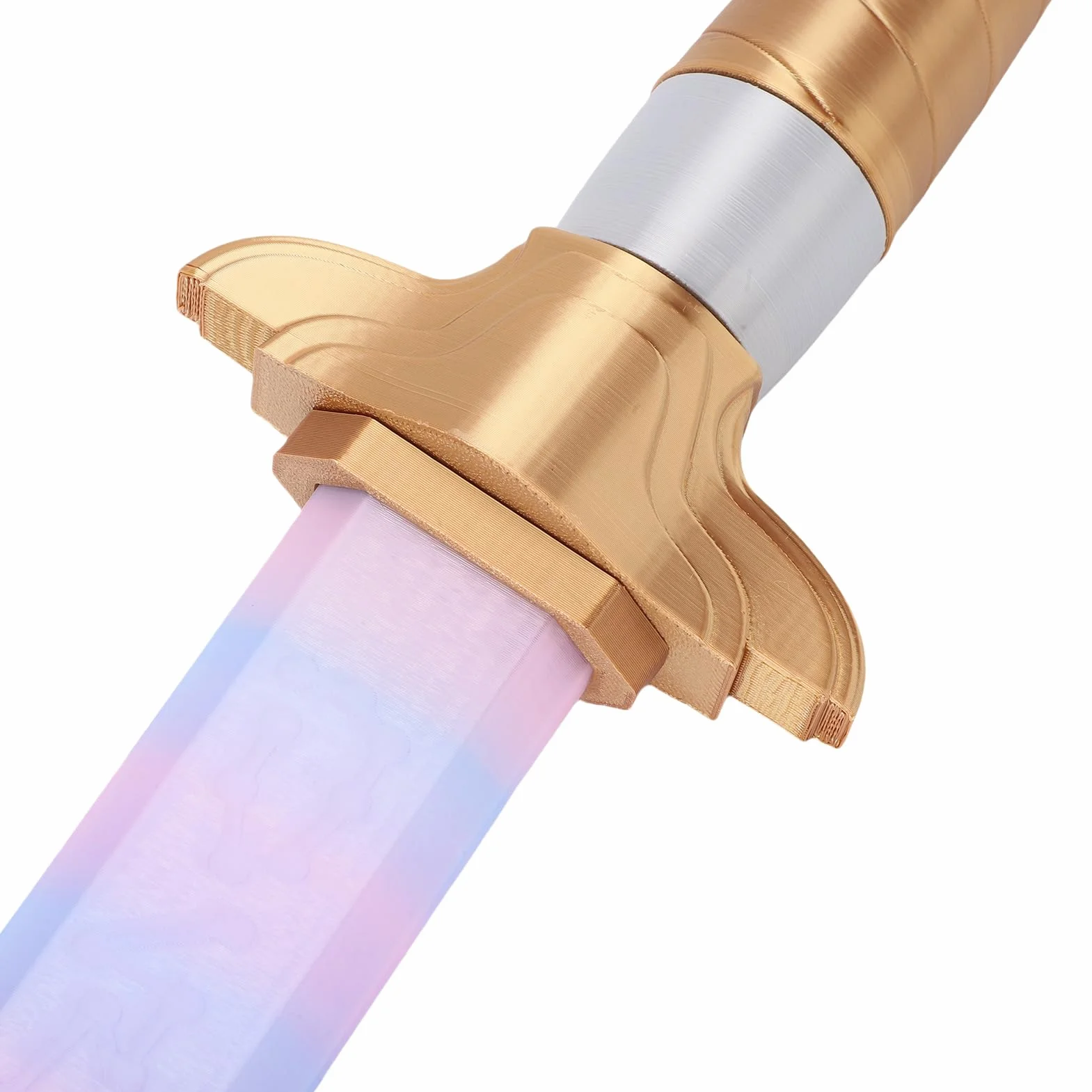 Épée de Costume de Cosplay PLA Rétractable 38 Pouces, Accessoire d'Anime Imprimé en 3D pour Halloween