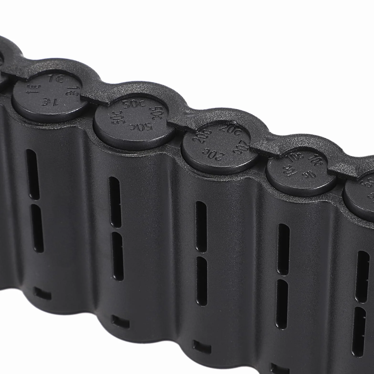 Porte-Monnaie Euro Sac de Rangement de Pièces avec Ceinture de Transport Noir