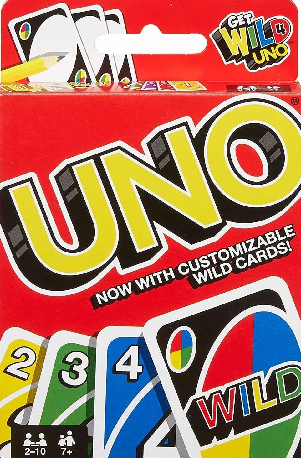 Mattel Uno Lot de 3 jeux de cartes Dos and Phase 10