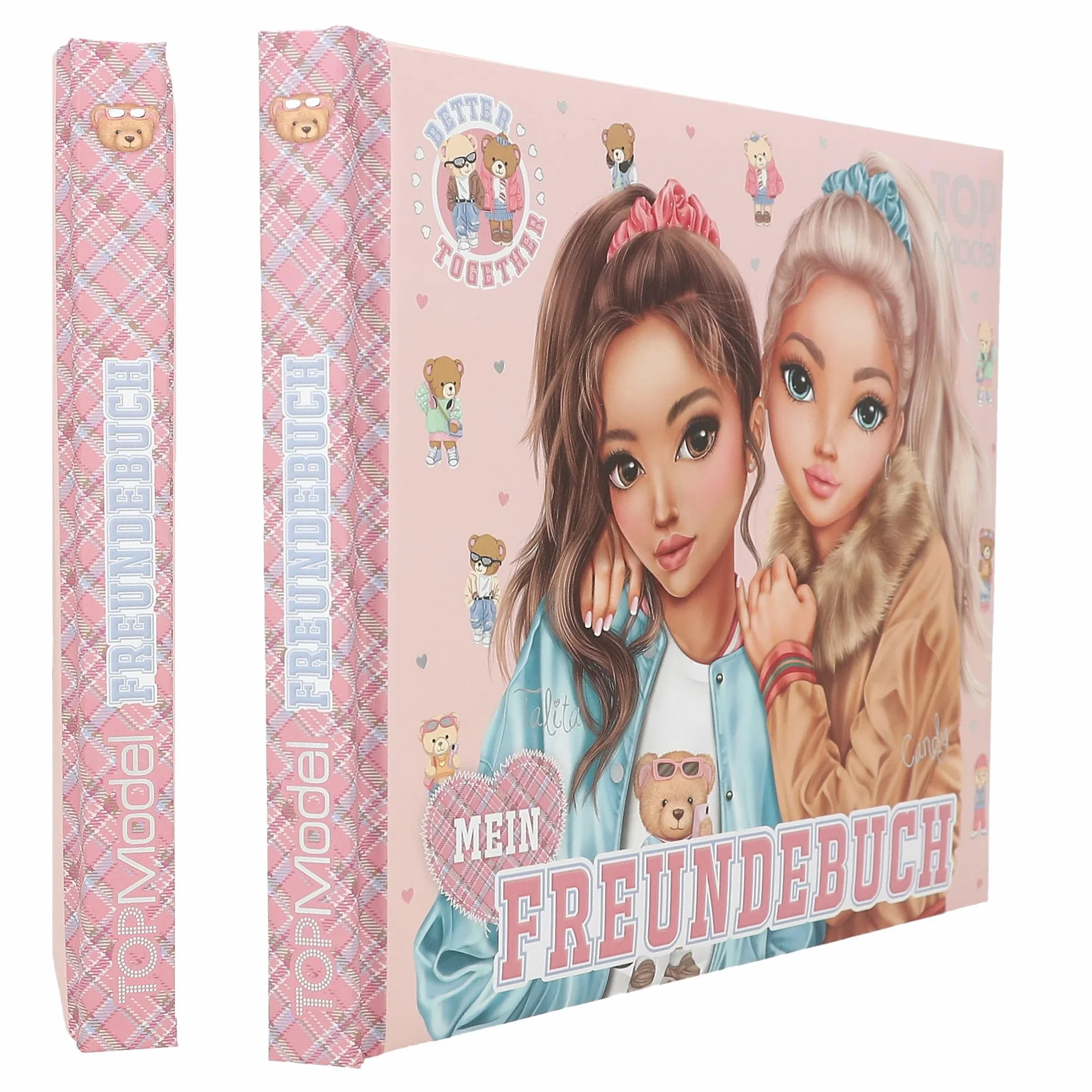 Depesche TOPModel Team Teddy Livre des Meilleures Amies Rose 108 Pages